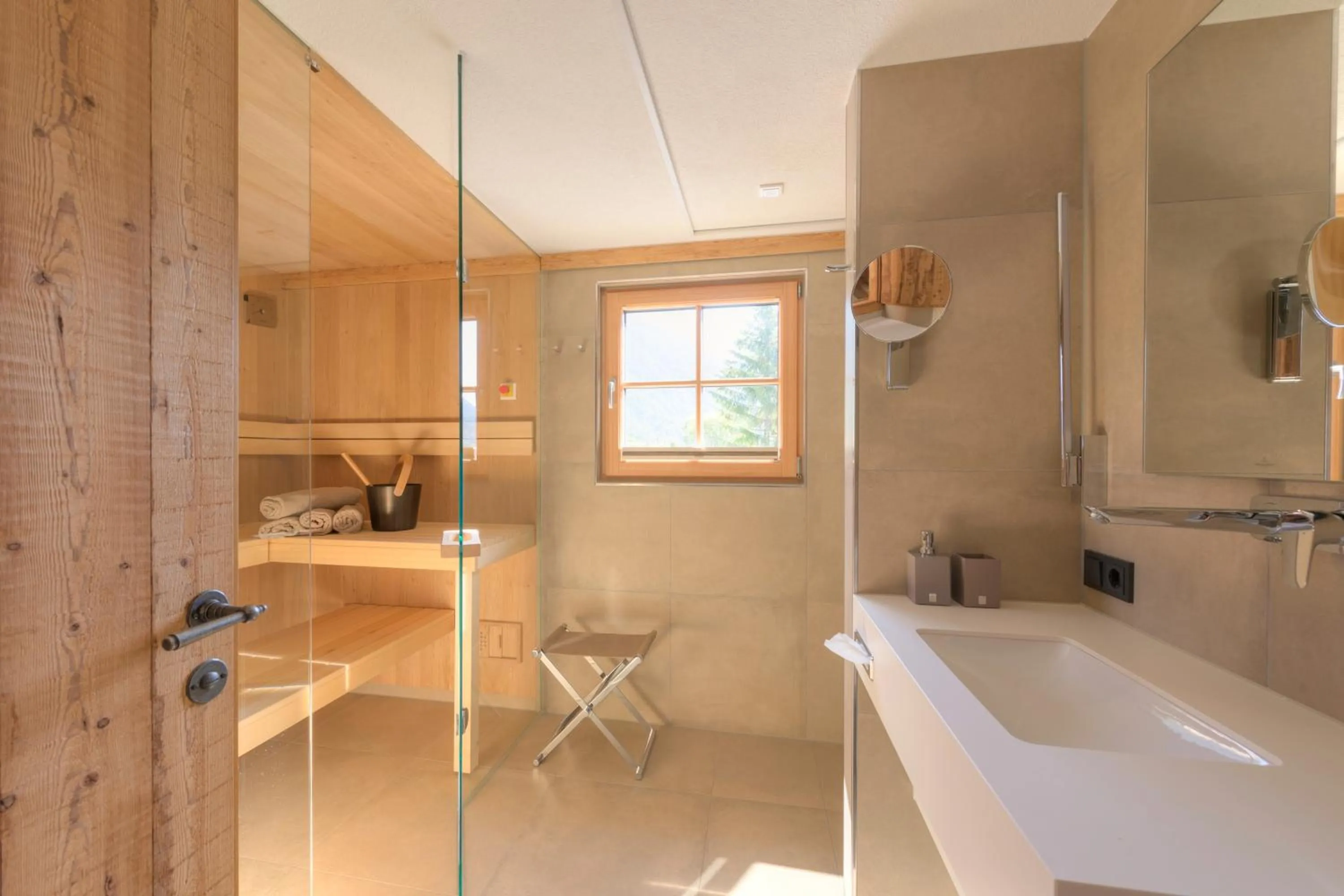 Sauna in ArlBerglife Ferienresort