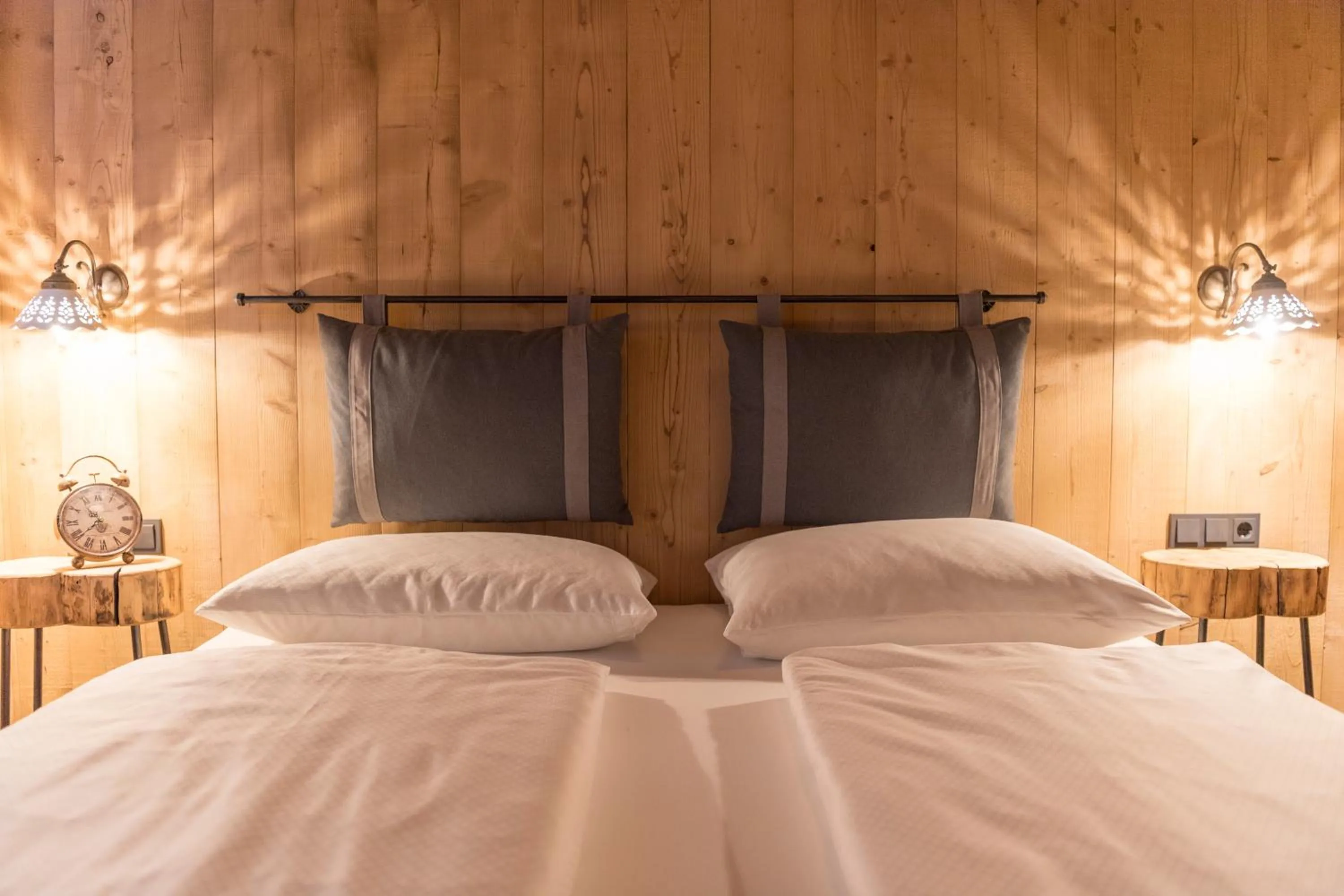 Decorative detail, Bed in ArlBerglife Ferienresort