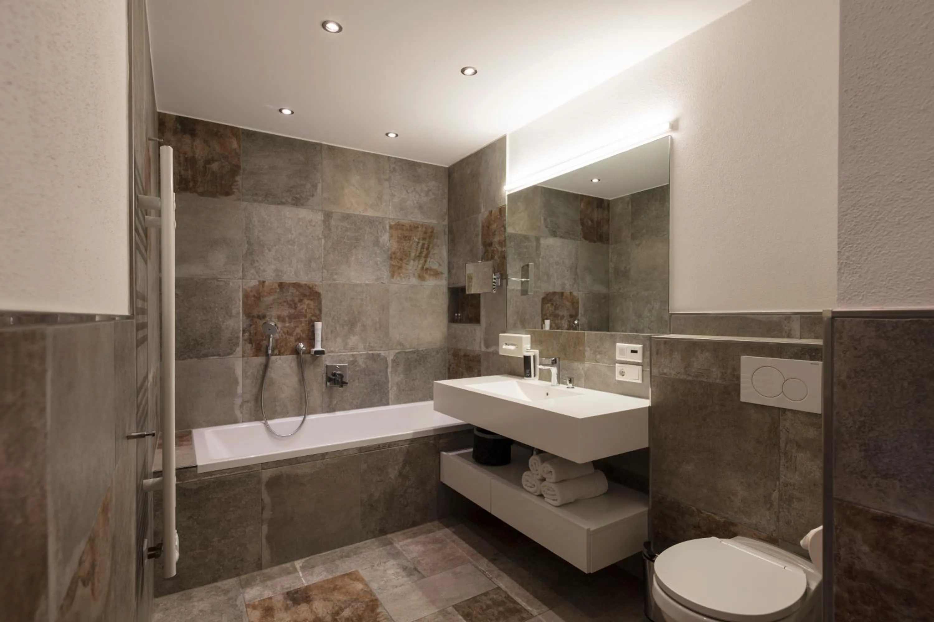 Bathroom in ArlBerglife Ferienresort