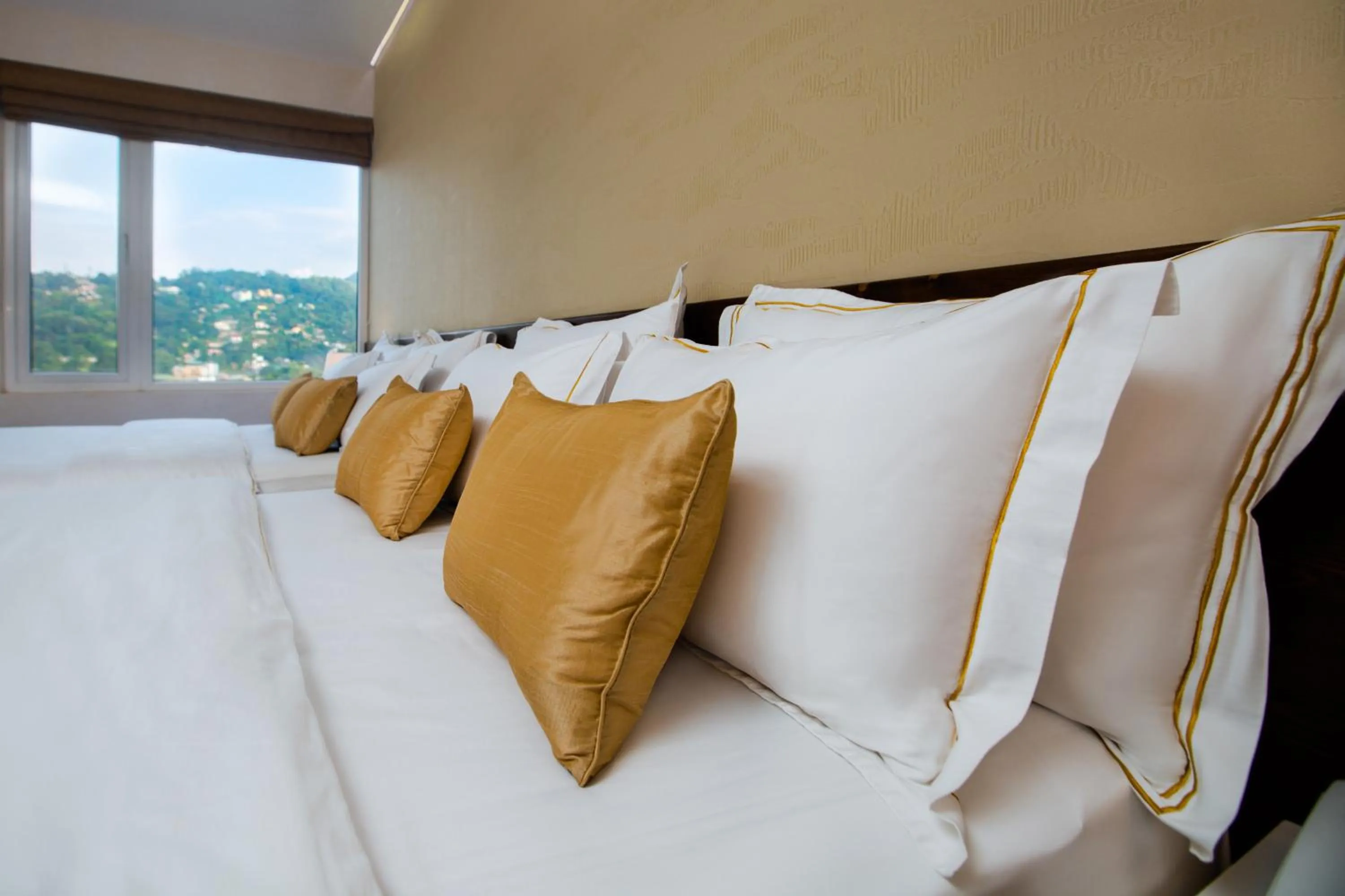 Bedroom, Bed in Sevana City Hotel