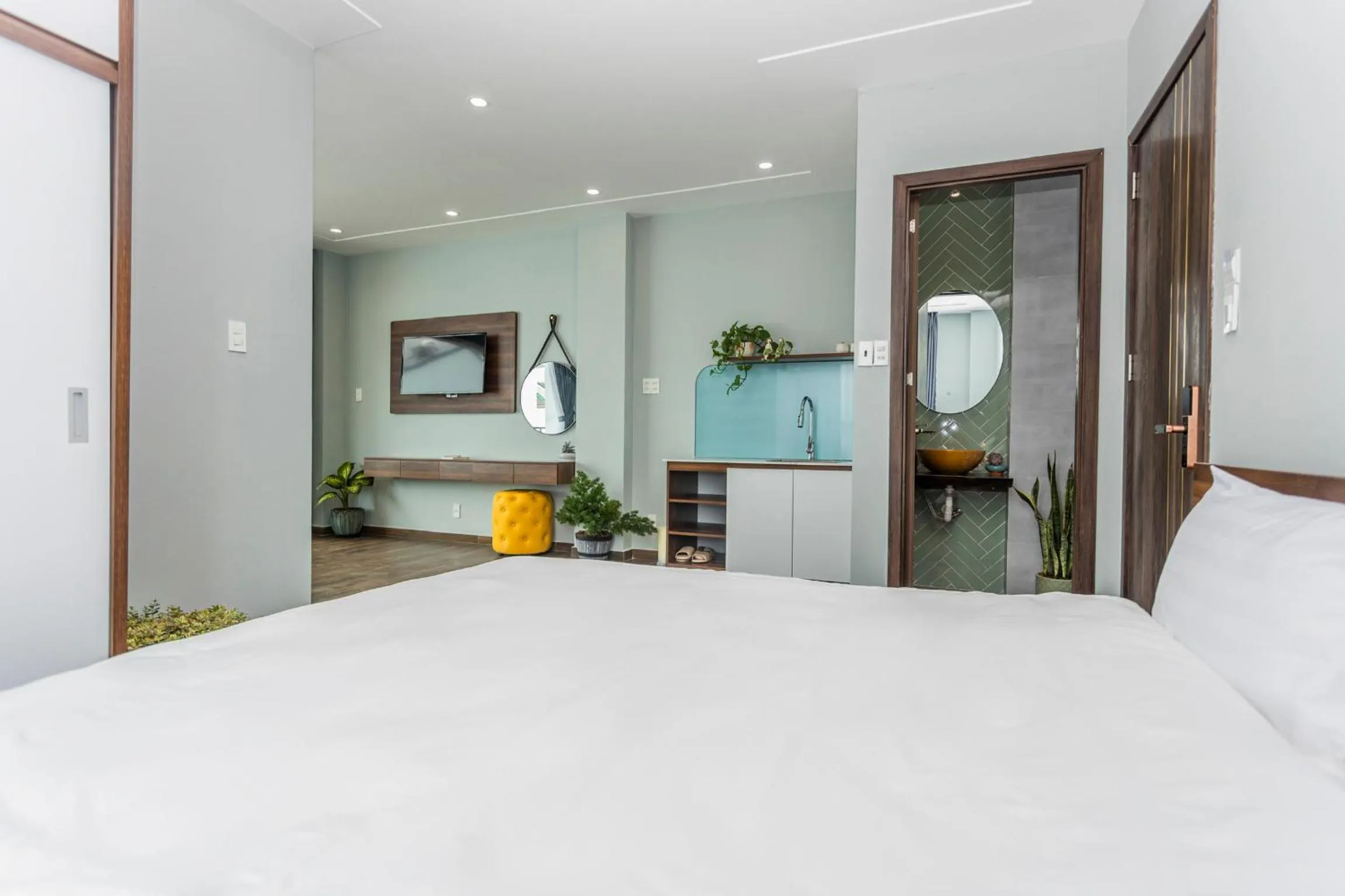 Bed in DreamHome-Đà Lạt