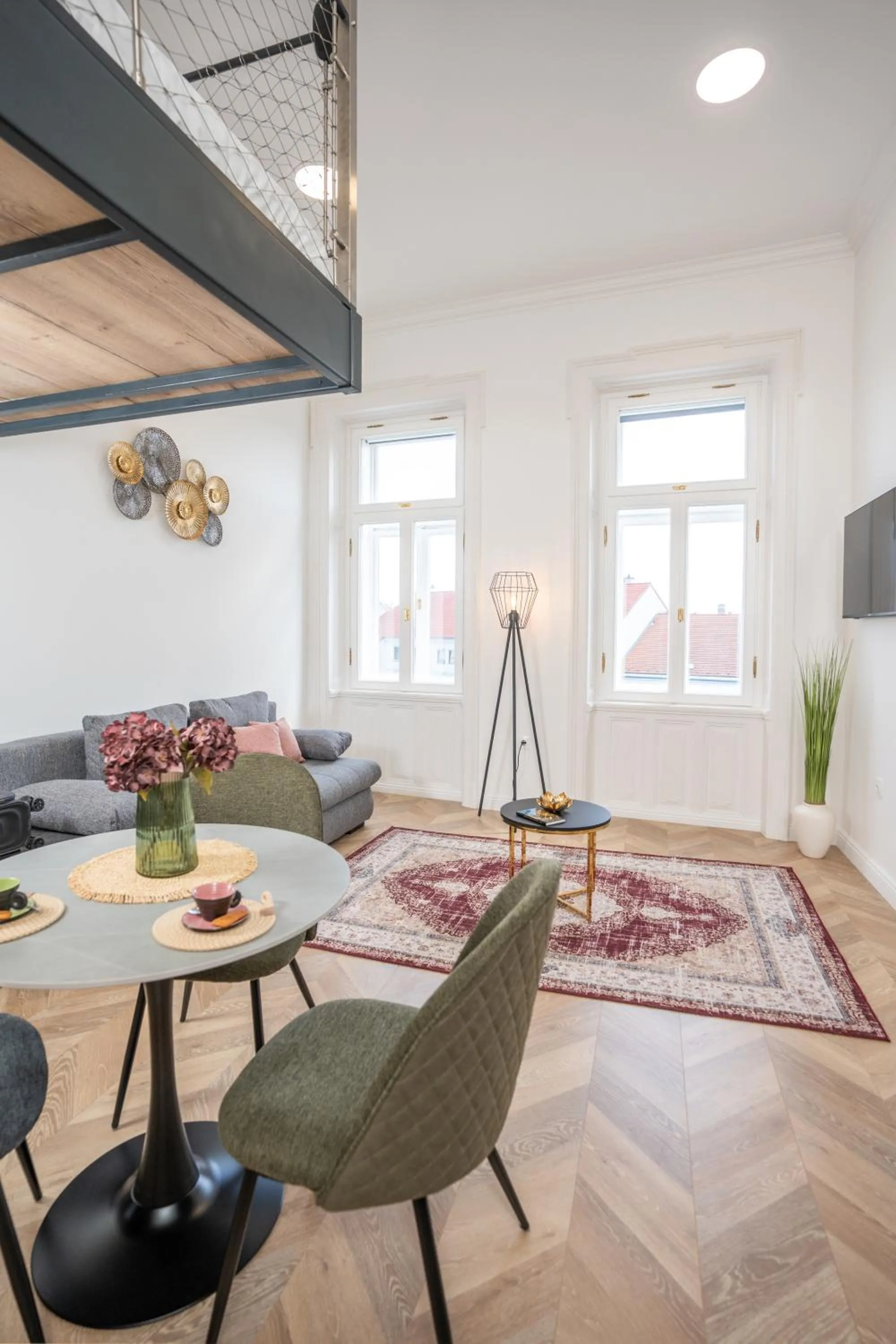 Photo of the whole room in V62 studio apartments- Downtown Sopron