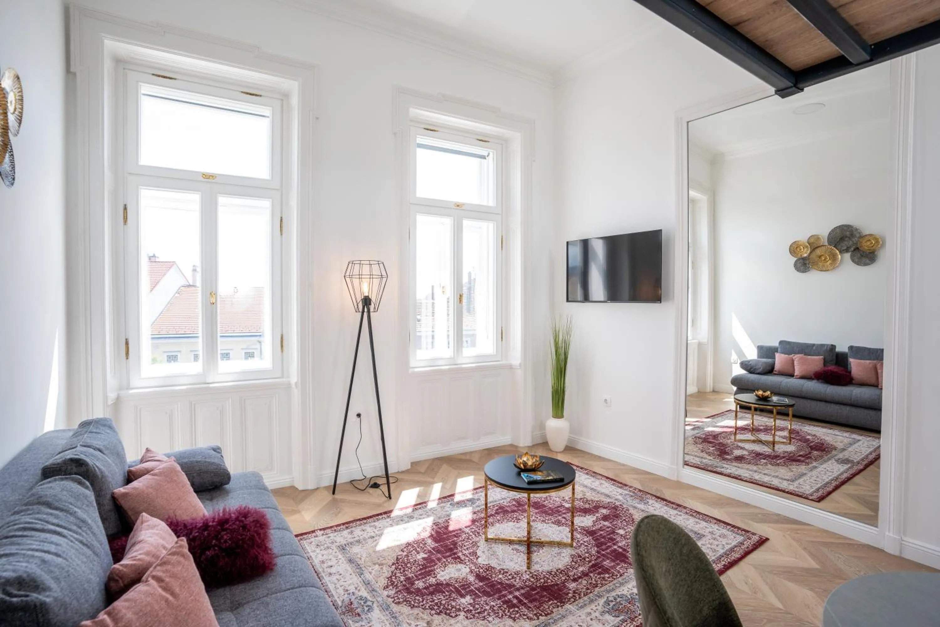 Photo of the whole room in V62 studio apartments- Downtown Sopron