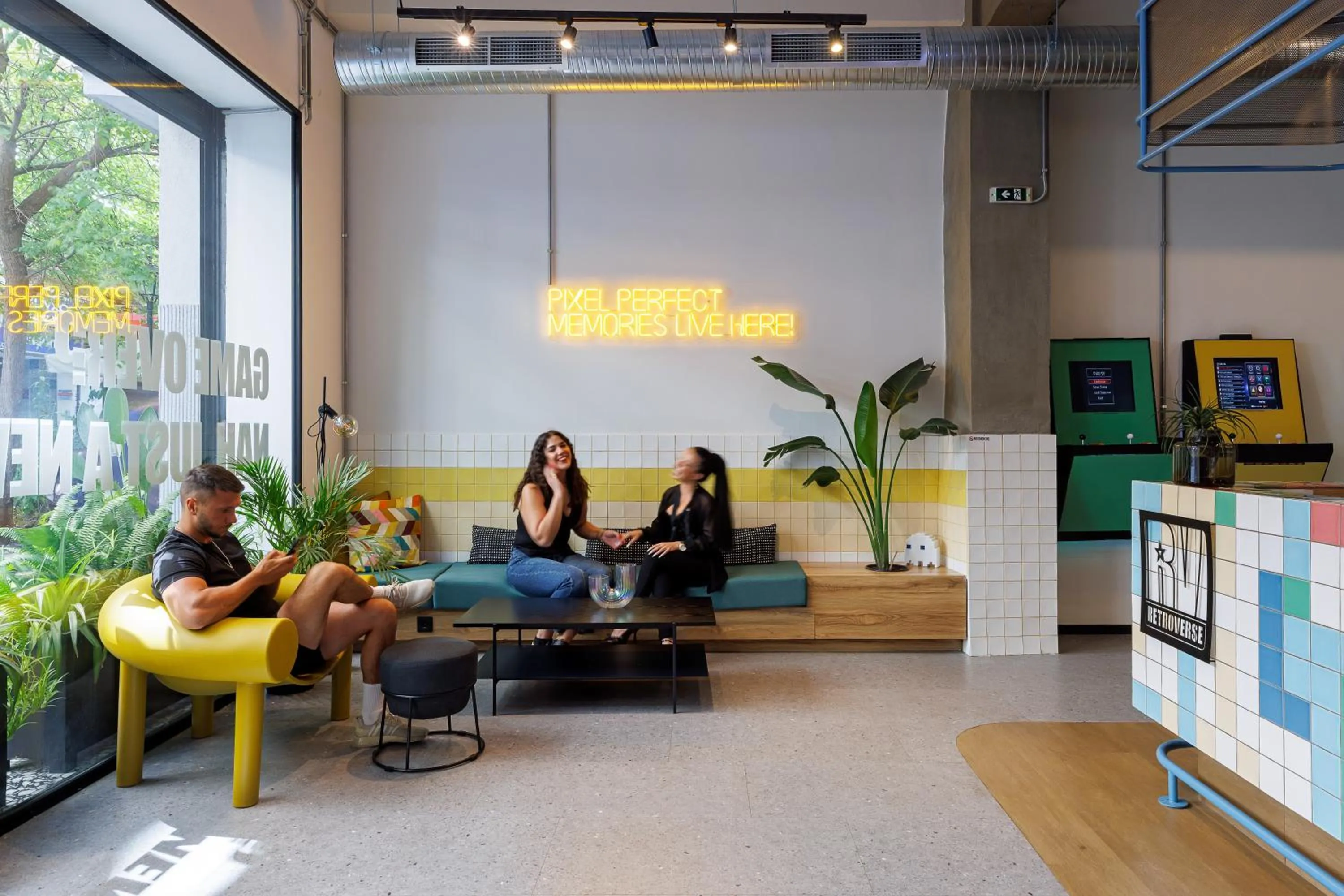 Lobby or reception in Retroverse Eccentric Stay