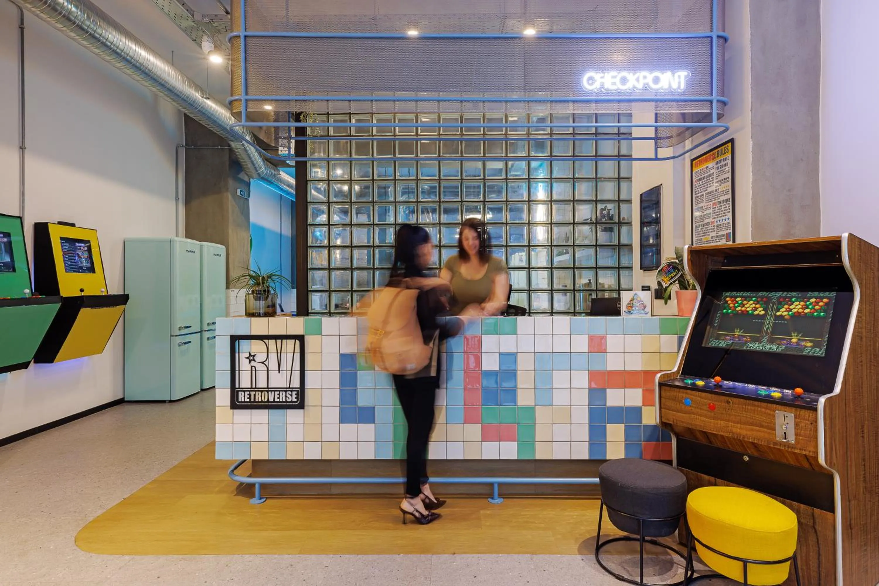 Lobby or reception in Retroverse Eccentric Stay