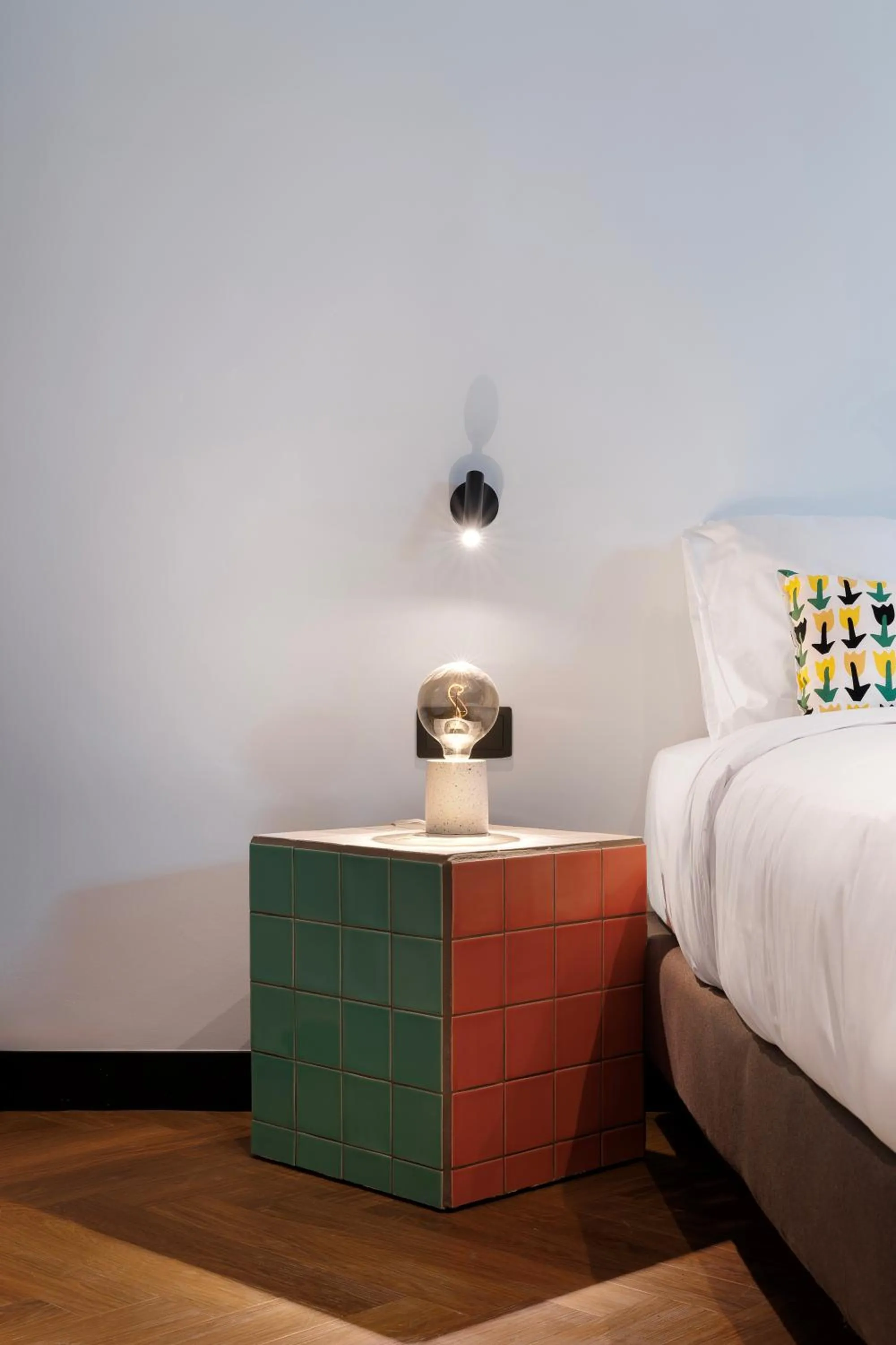 Bedroom, Bed in Retroverse Eccentric Stay