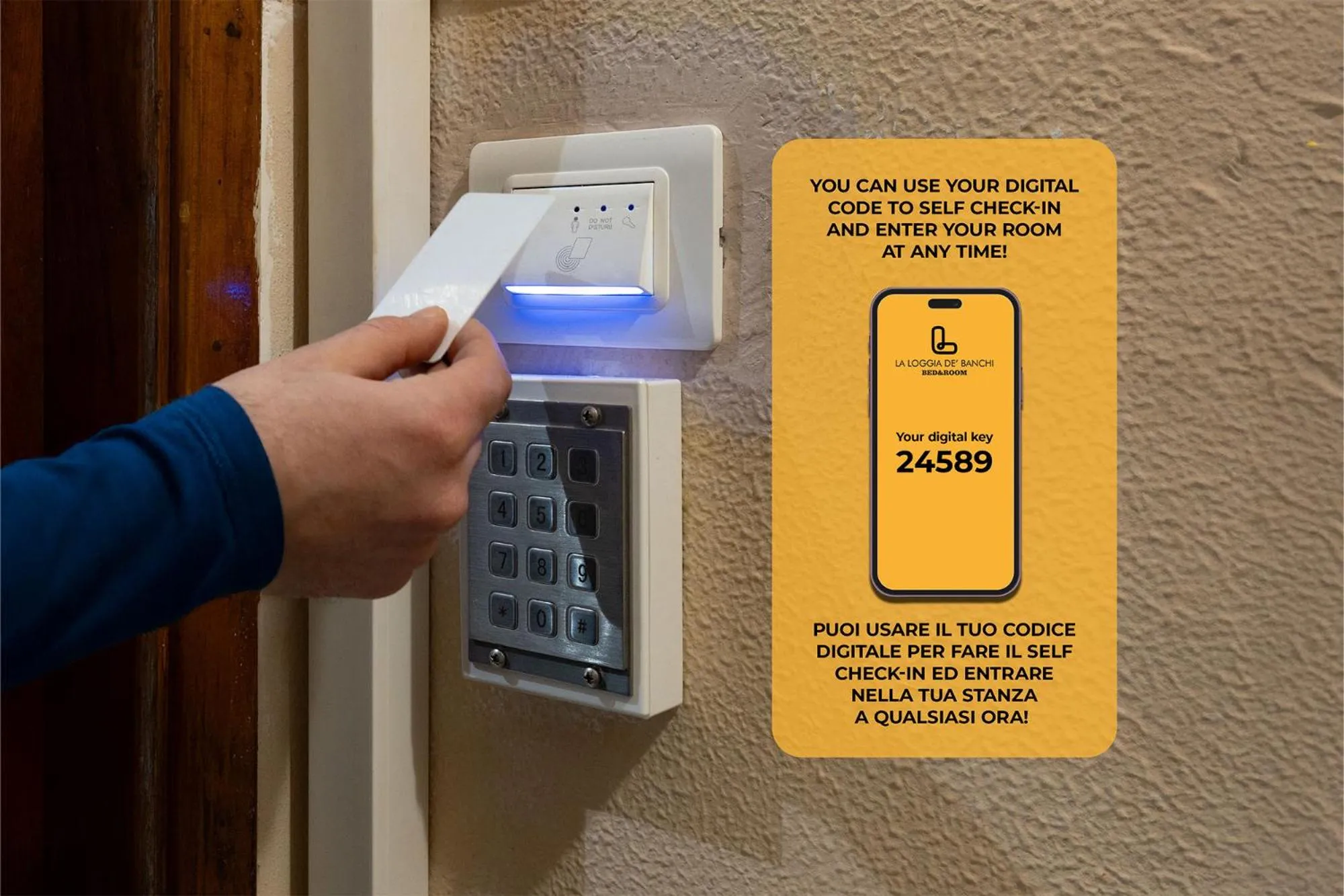 acessibility in La Loggia de' Banchi