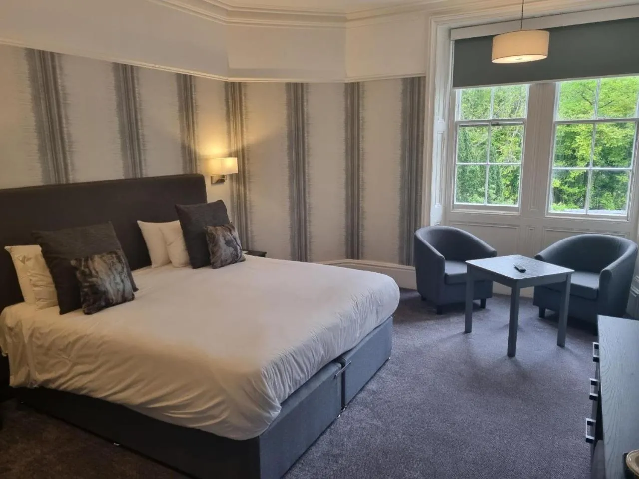 Bed in Keswick Country House Hotel