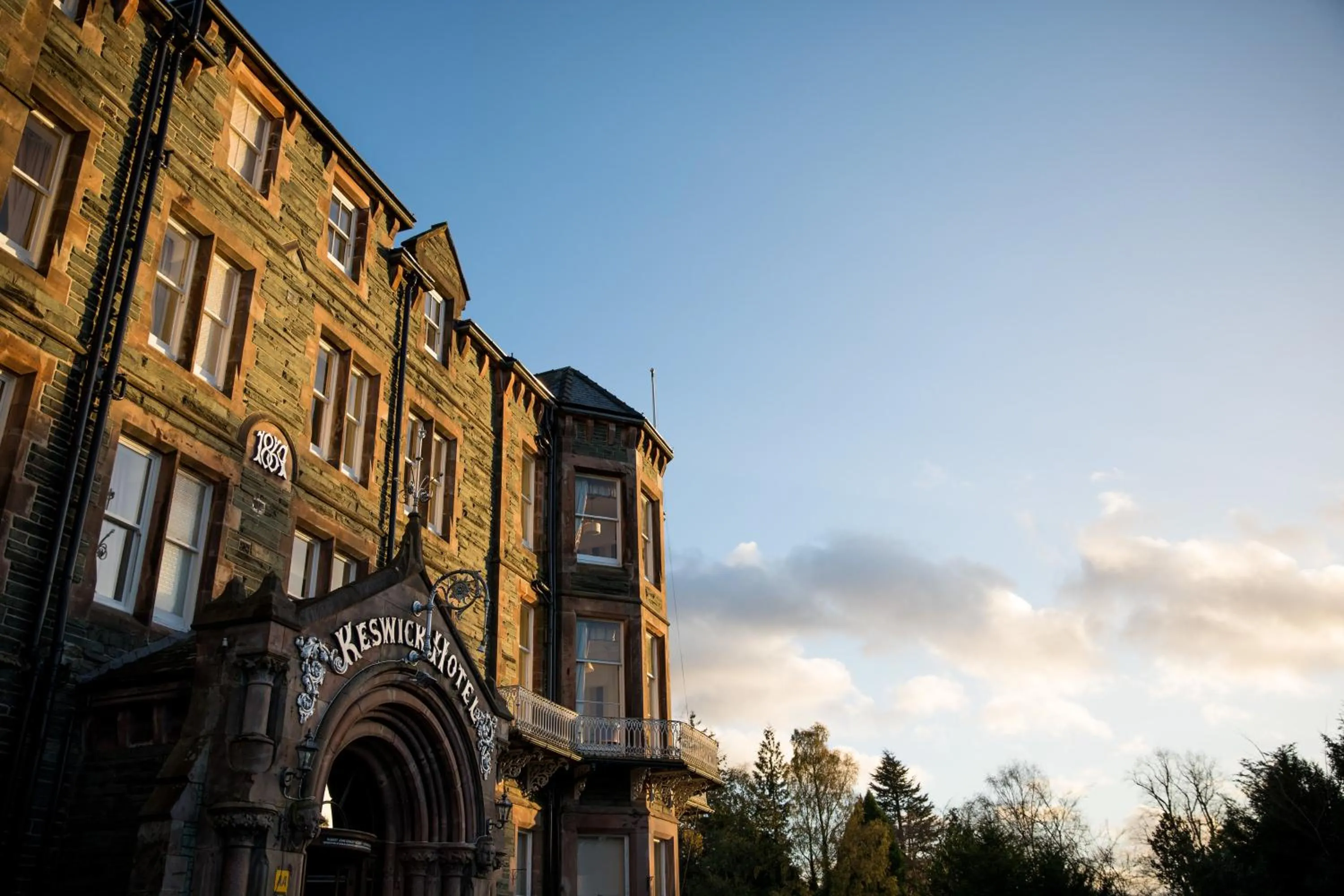 Facade/entrance in Keswick Country House Hotel