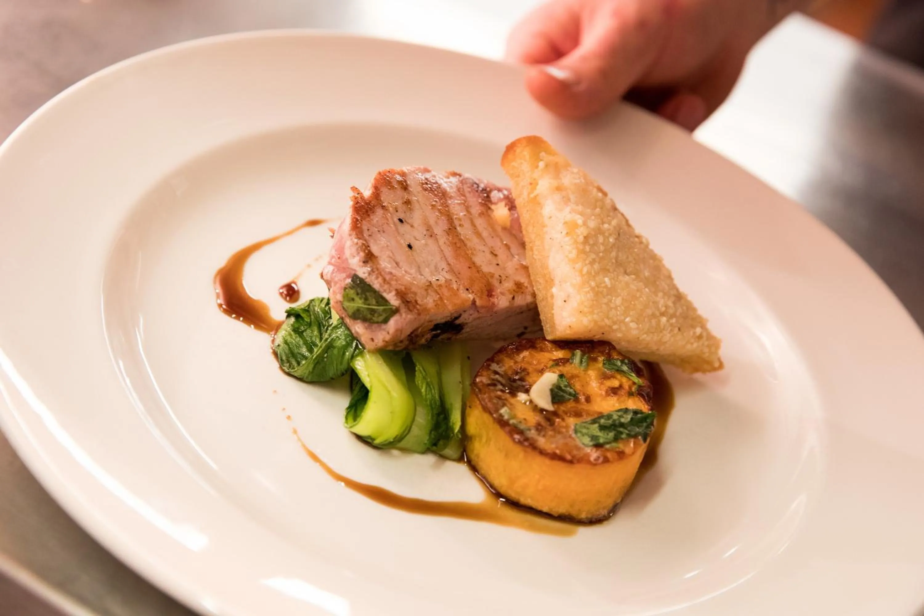 Food close-up in Keswick Country House Hotel