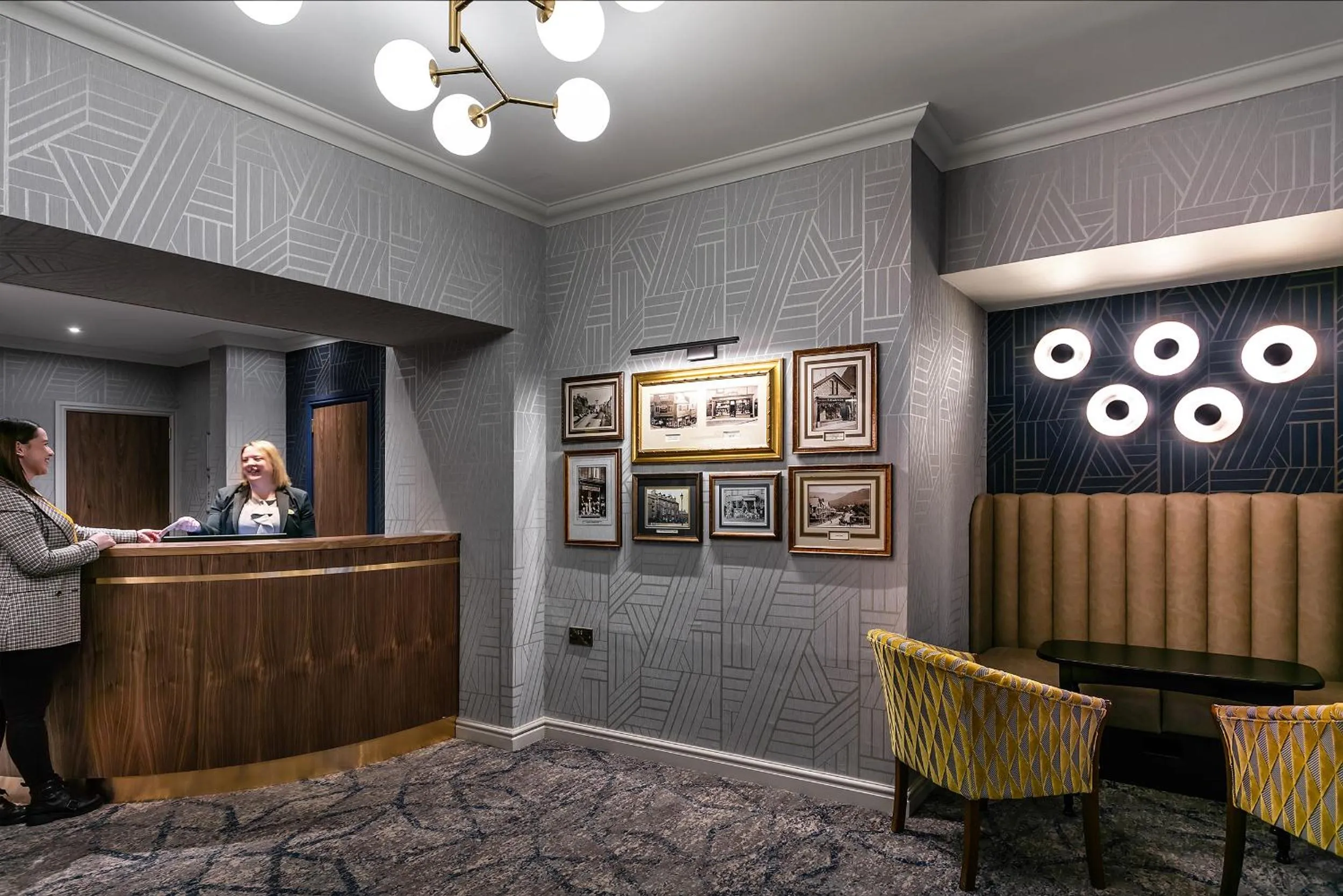 Lobby or reception in Skiddaw Hotel