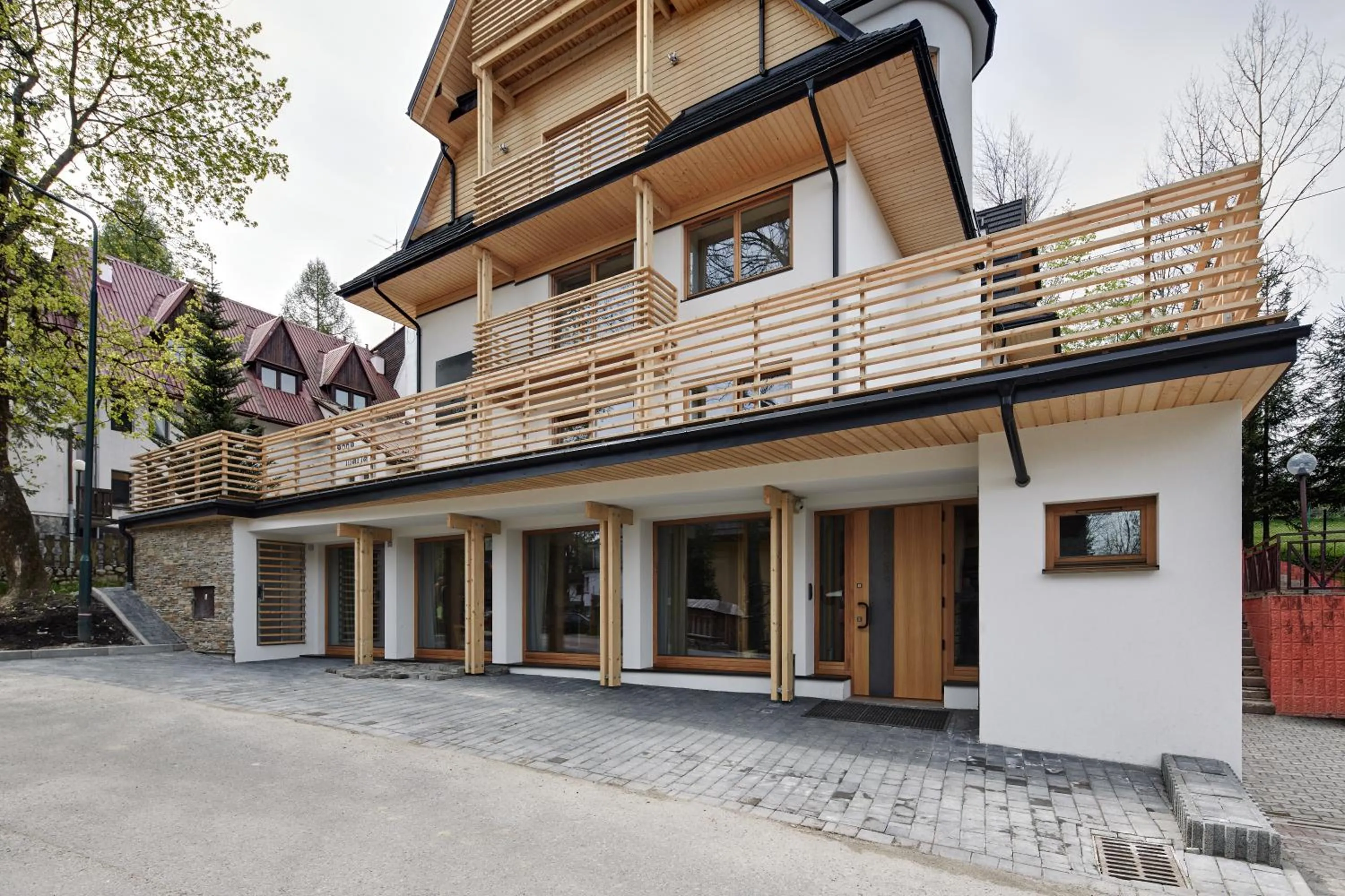 Property building in Monte House Apartments Odkryj Zakopane