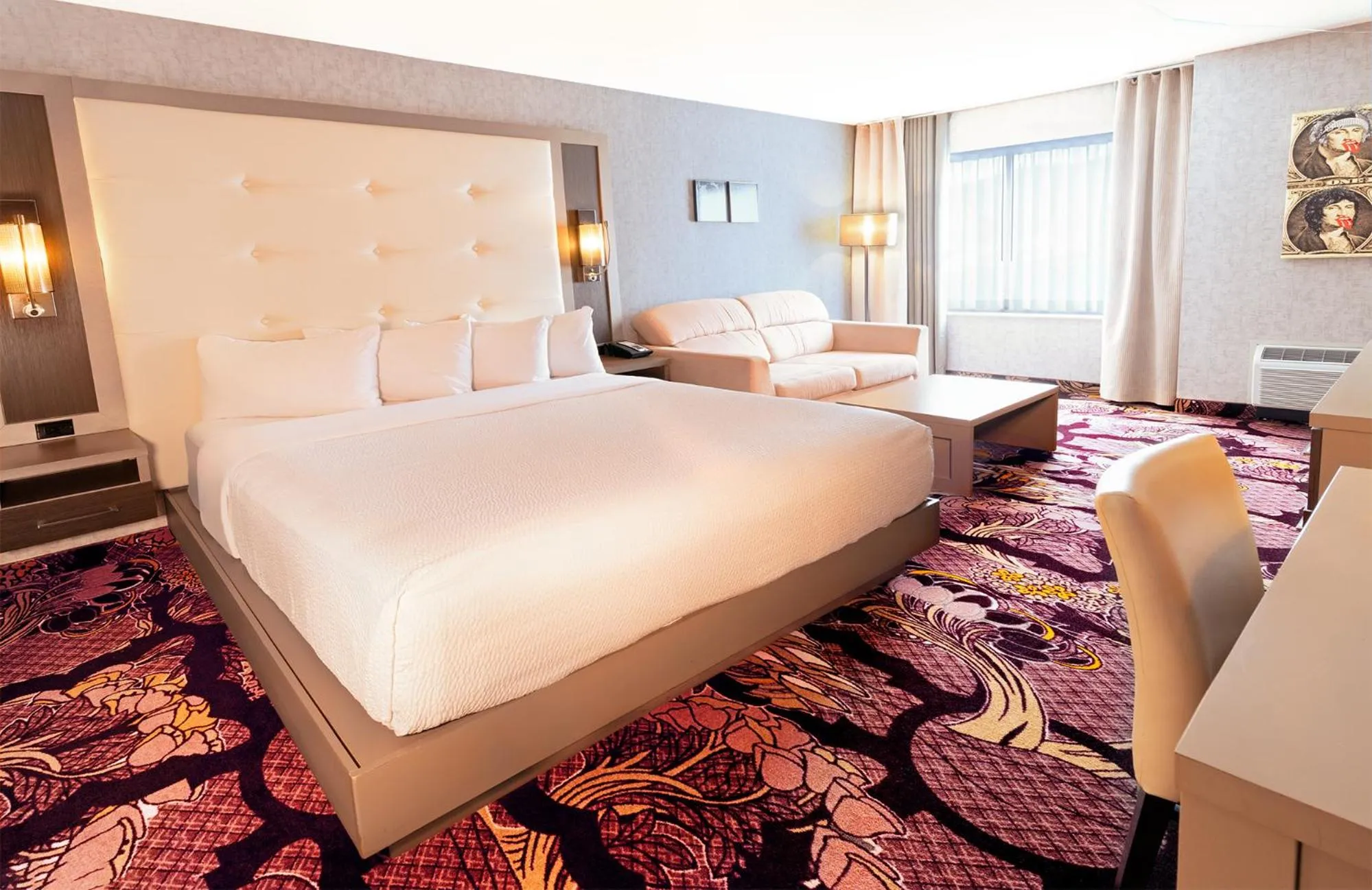 Bed in JAG Boutique Hotel