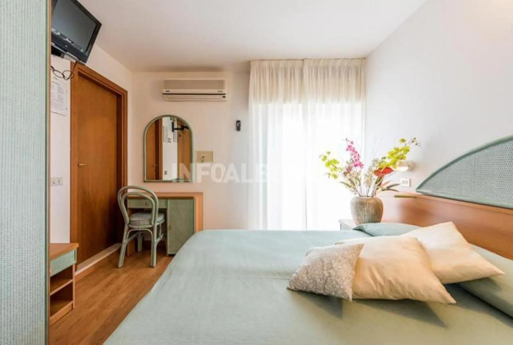 Bed in Hotel Atlantic