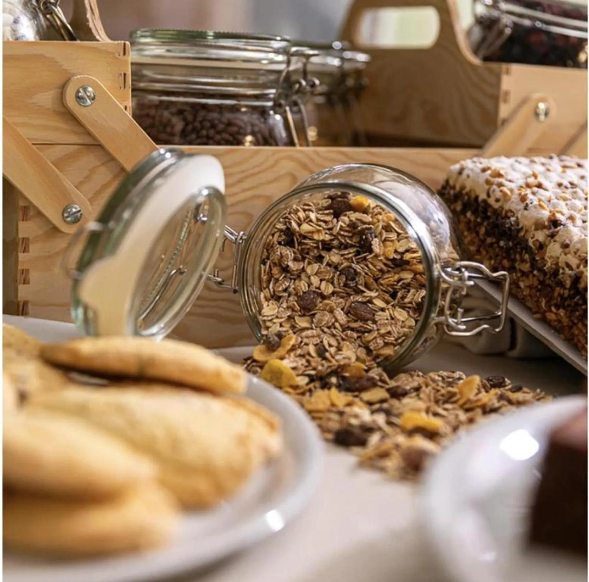 Continental breakfast in Hotel Atlantic