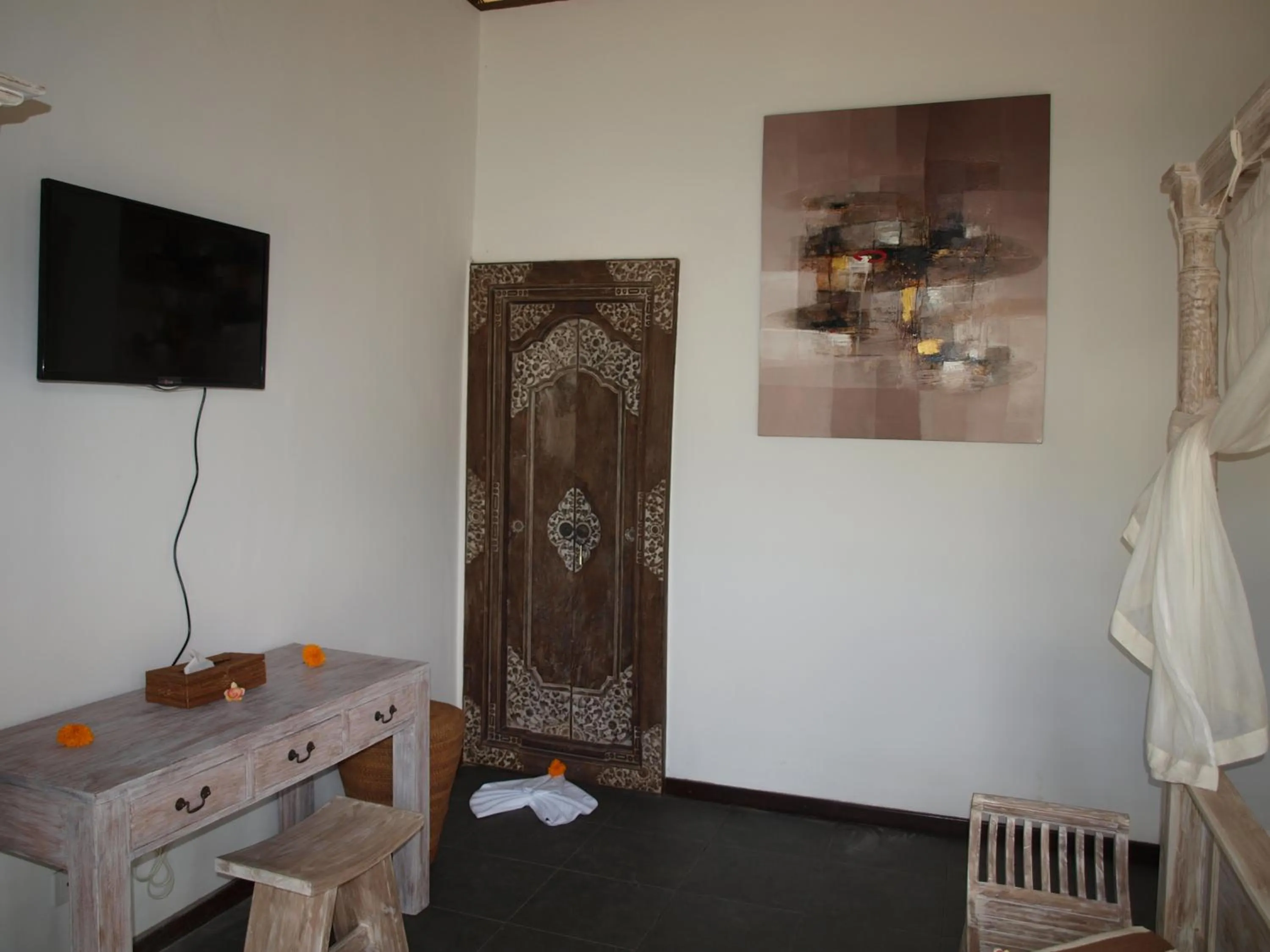 Bed in Uma Kama Villa