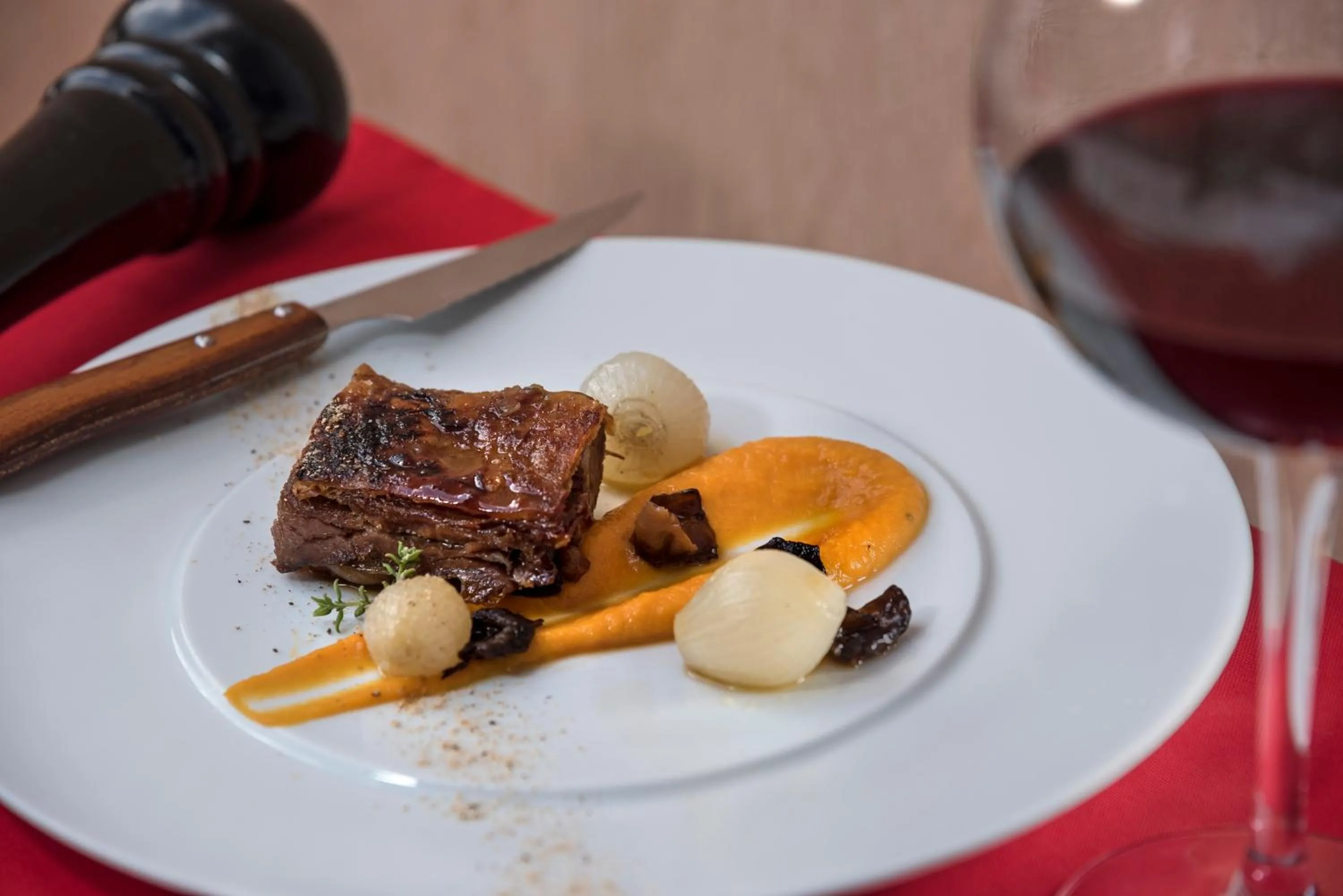 Food close-up in Aigialos Luxury Traditional Settlement