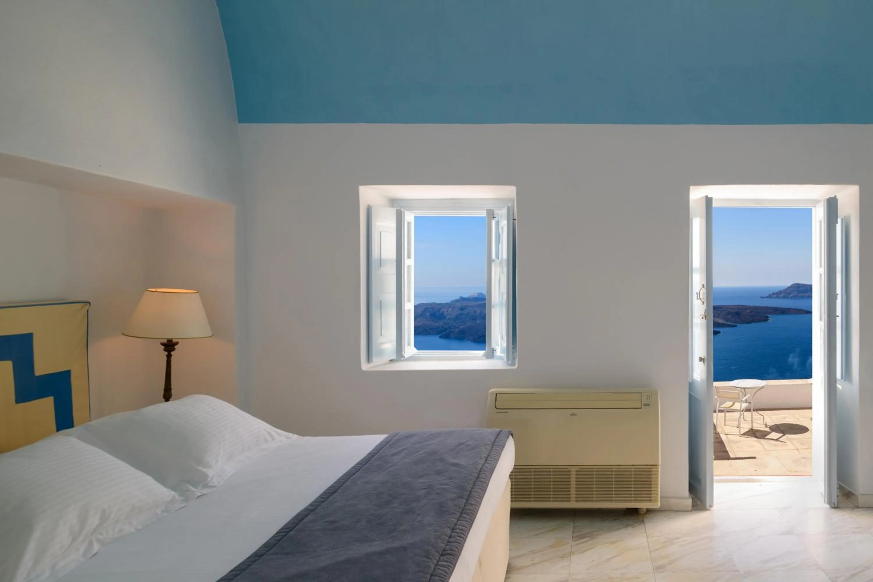 Bedroom, Bed in Aigialos Luxury Traditional Settlement