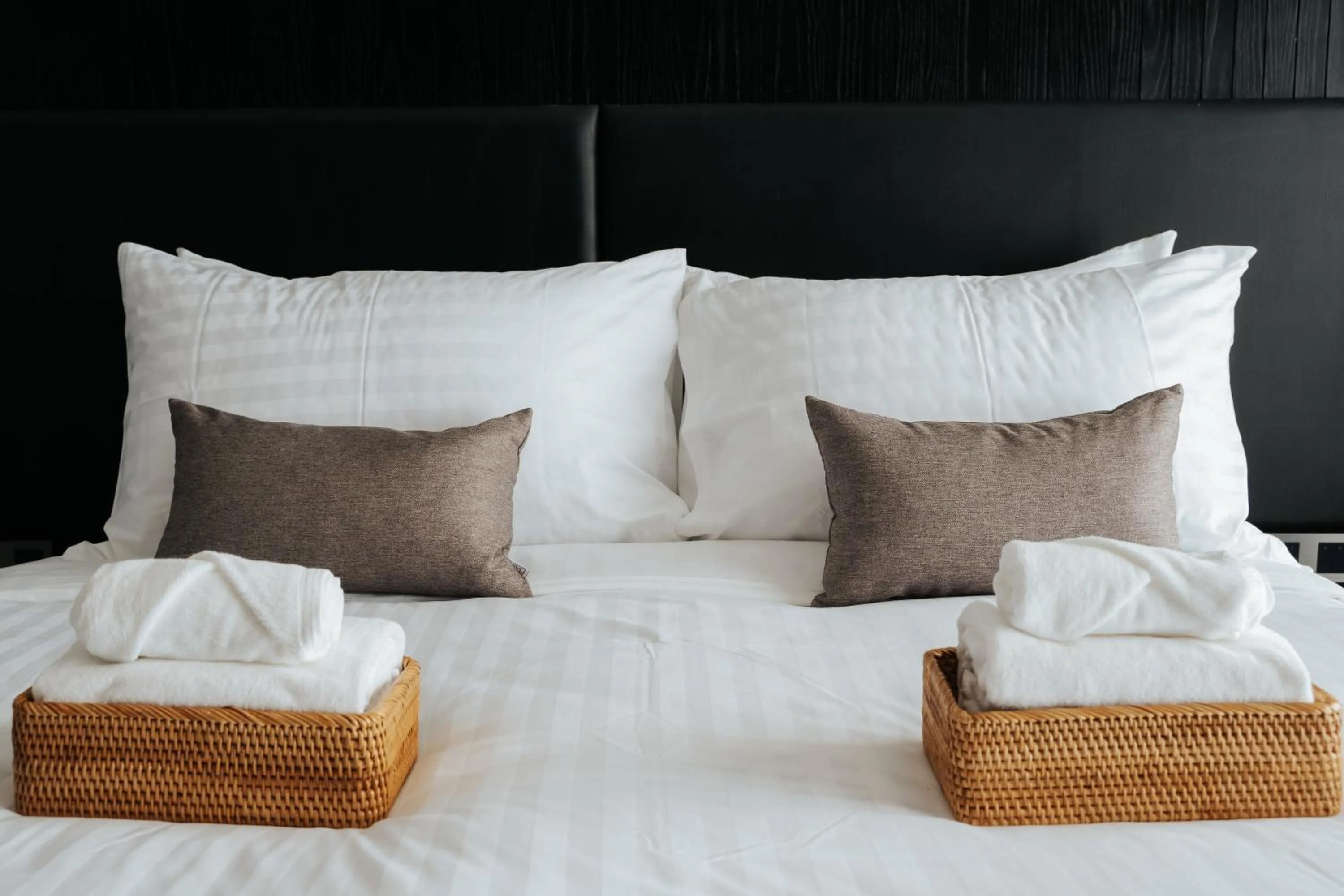 Bed in The Grandiose Hotel Chiang Rai เดอะแกรนด์ดิโอสเชียงราย