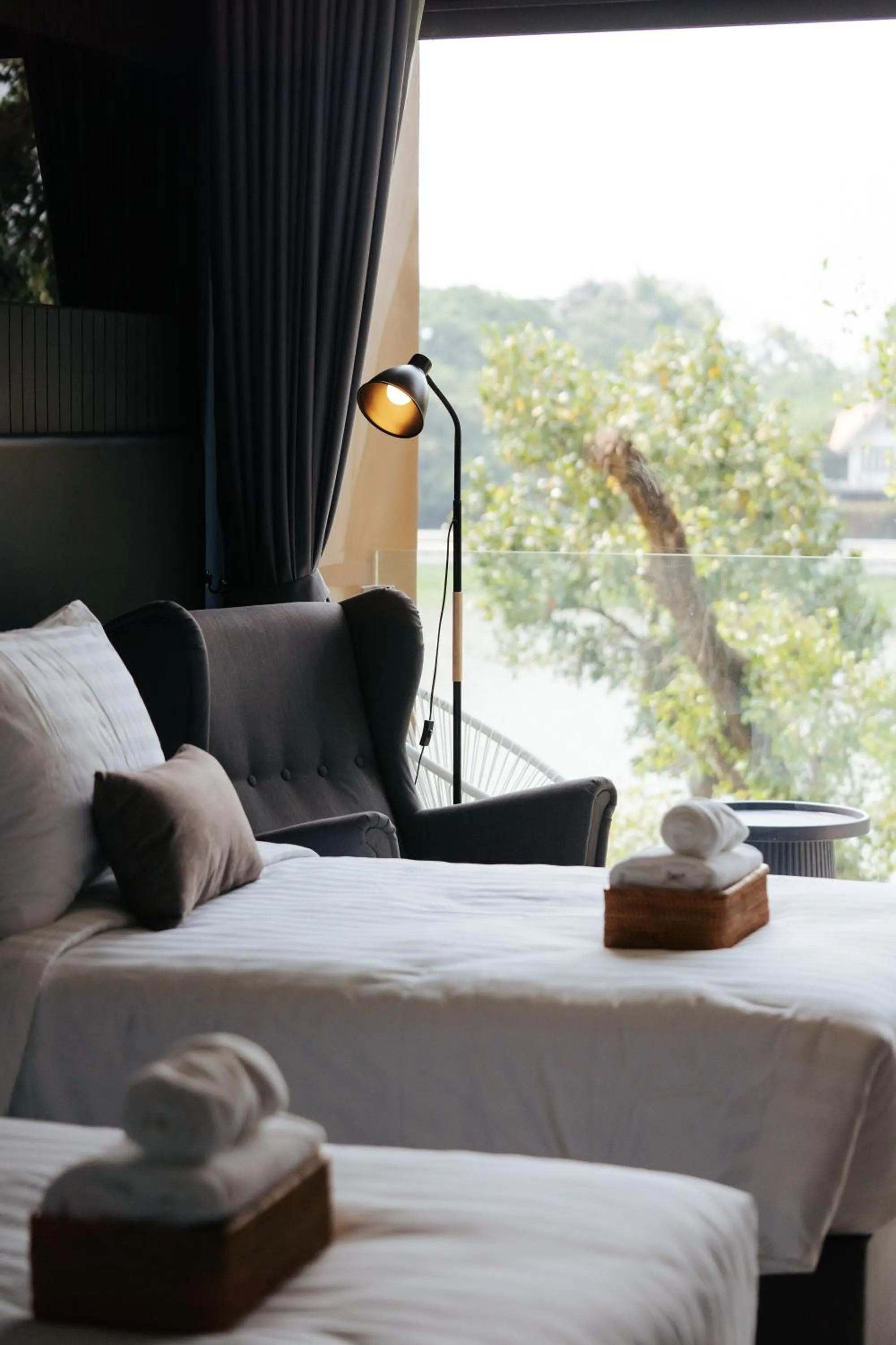 Bed in The Grandiose Hotel Chiang Rai เดอะแกรนด์ดิโอสเชียงราย