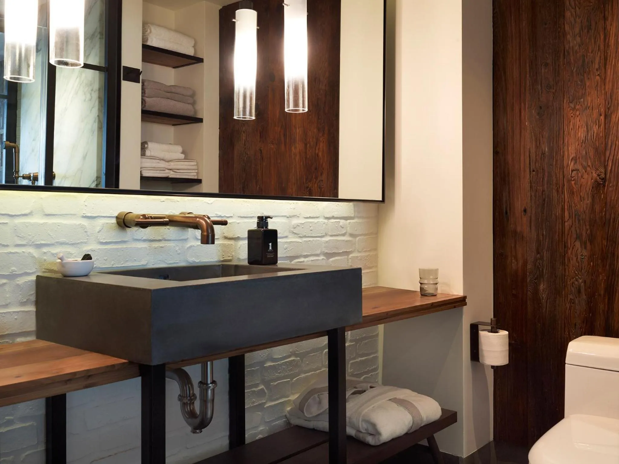 Bathroom in 1 Hotel Central Park