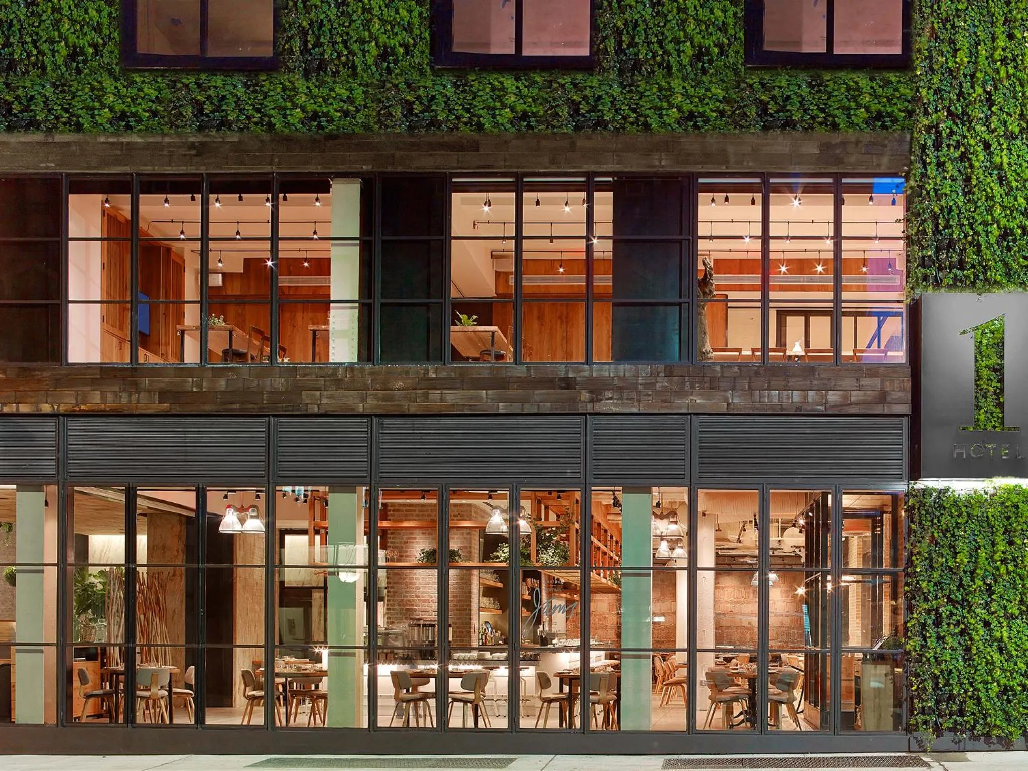 Facade/entrance in 1 Hotel Central Park