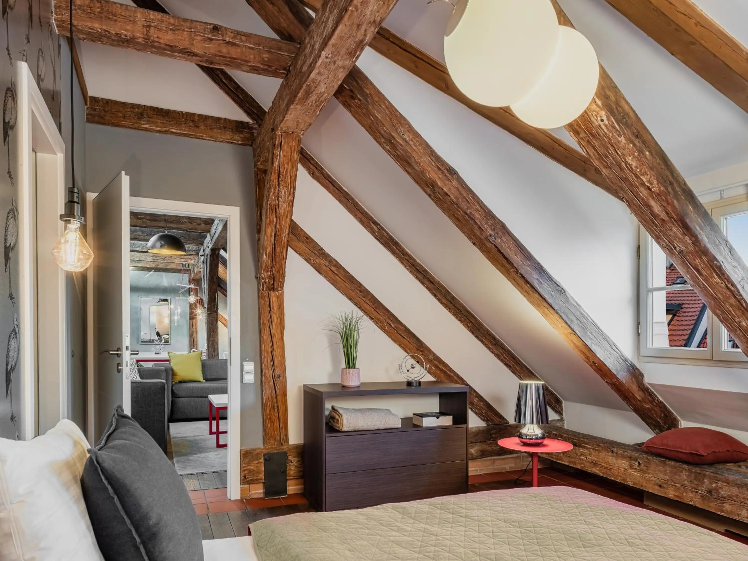 Guests, Bed in 4 Arts Apartments by Adrez