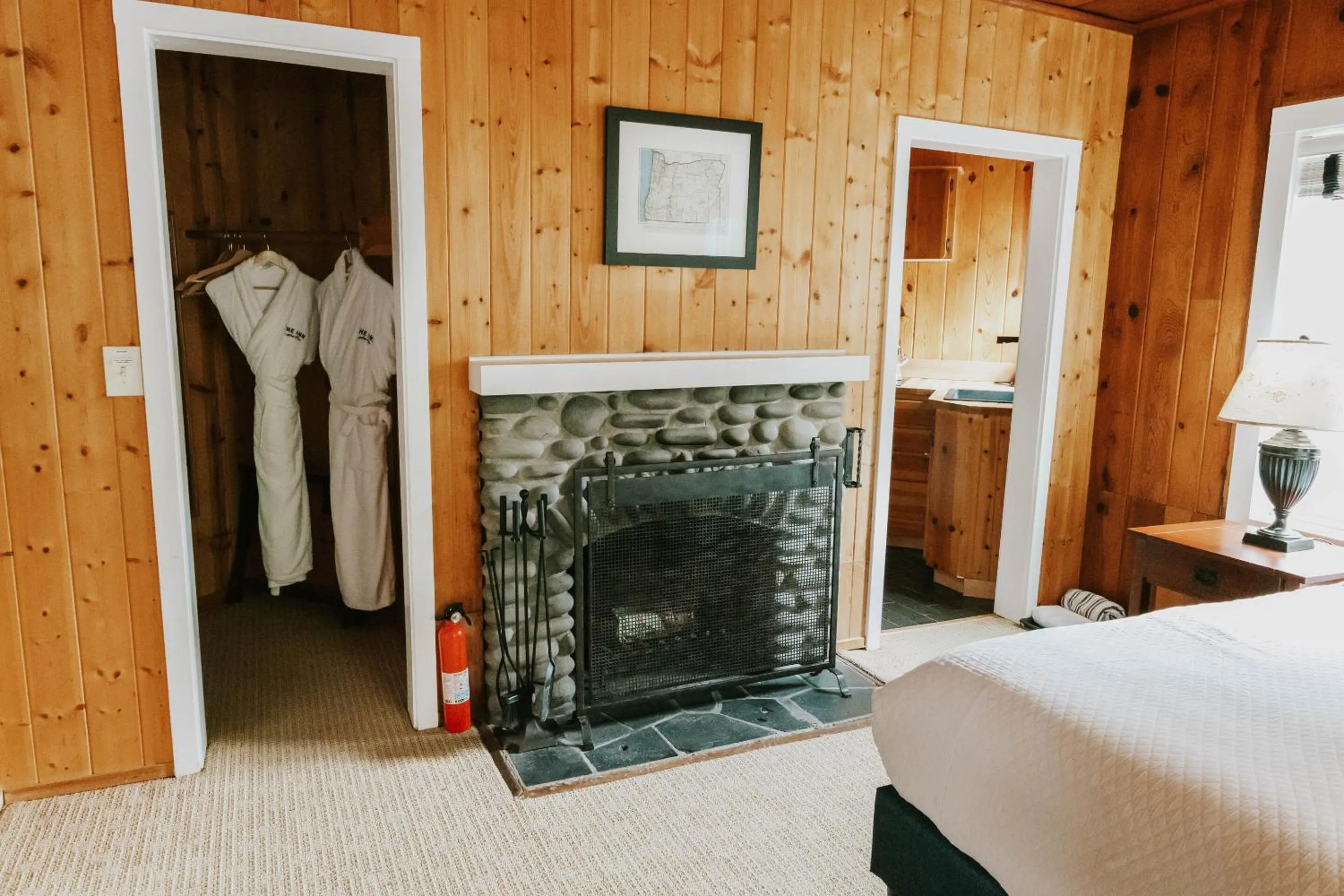 Bedroom in The Inn at Arch Cape