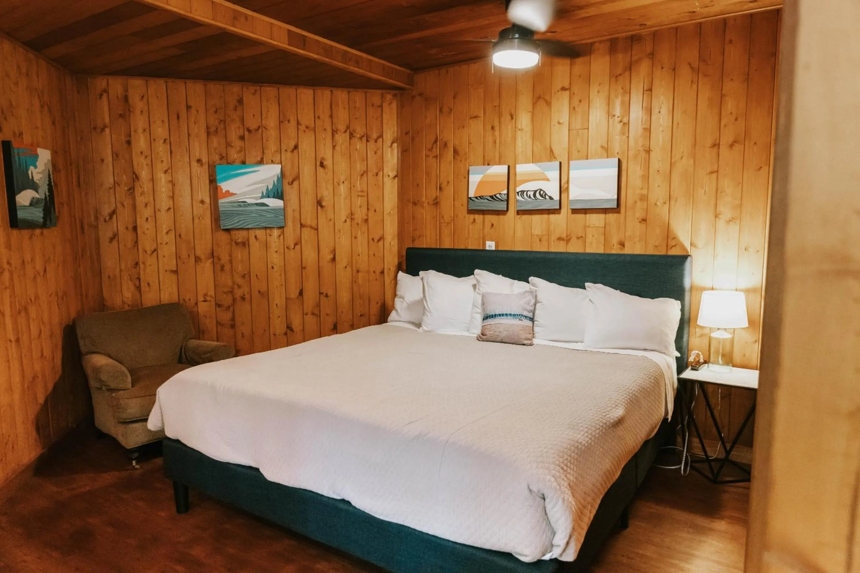 Bedroom in The Inn at Arch Cape