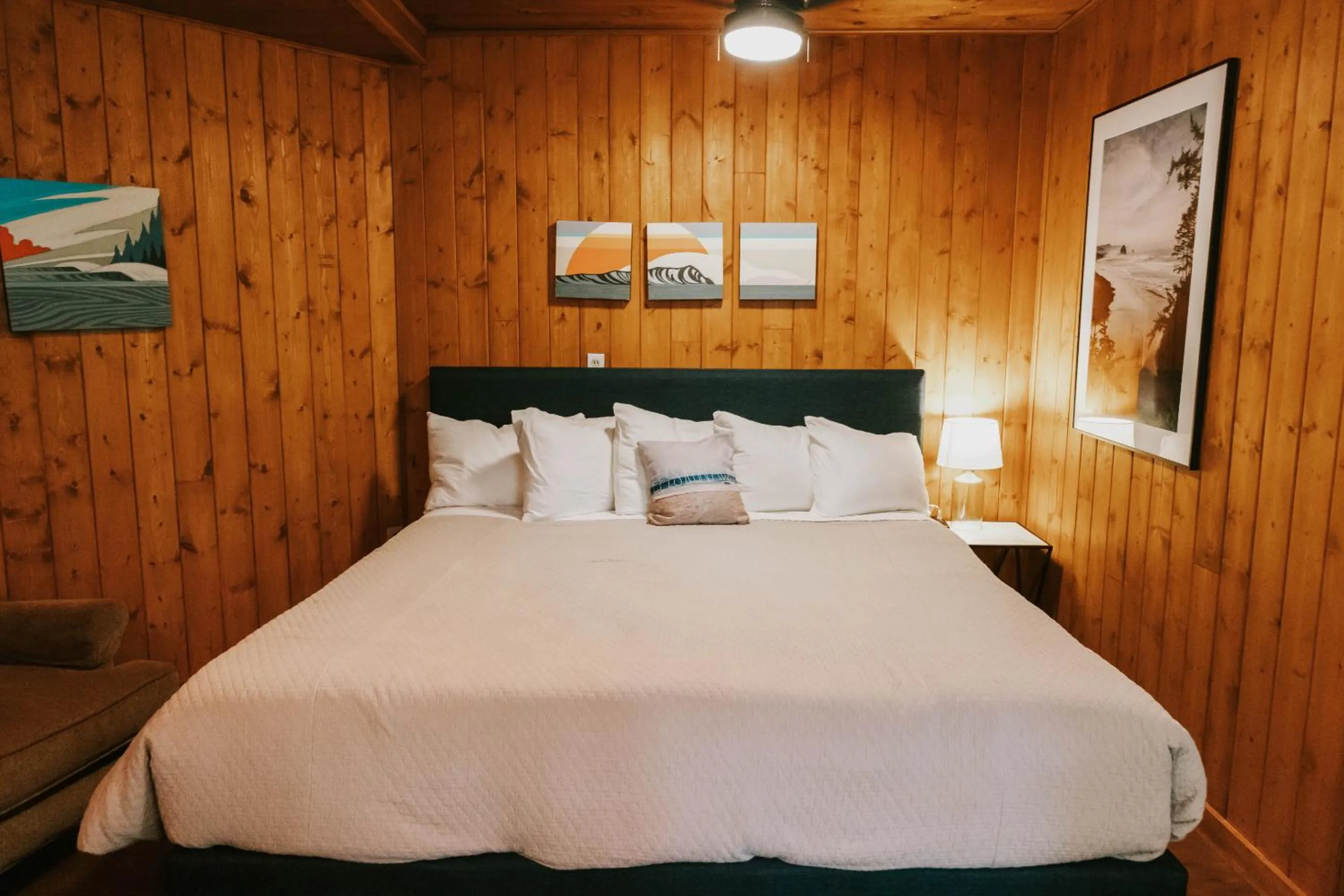 Bedroom in The Inn at Arch Cape