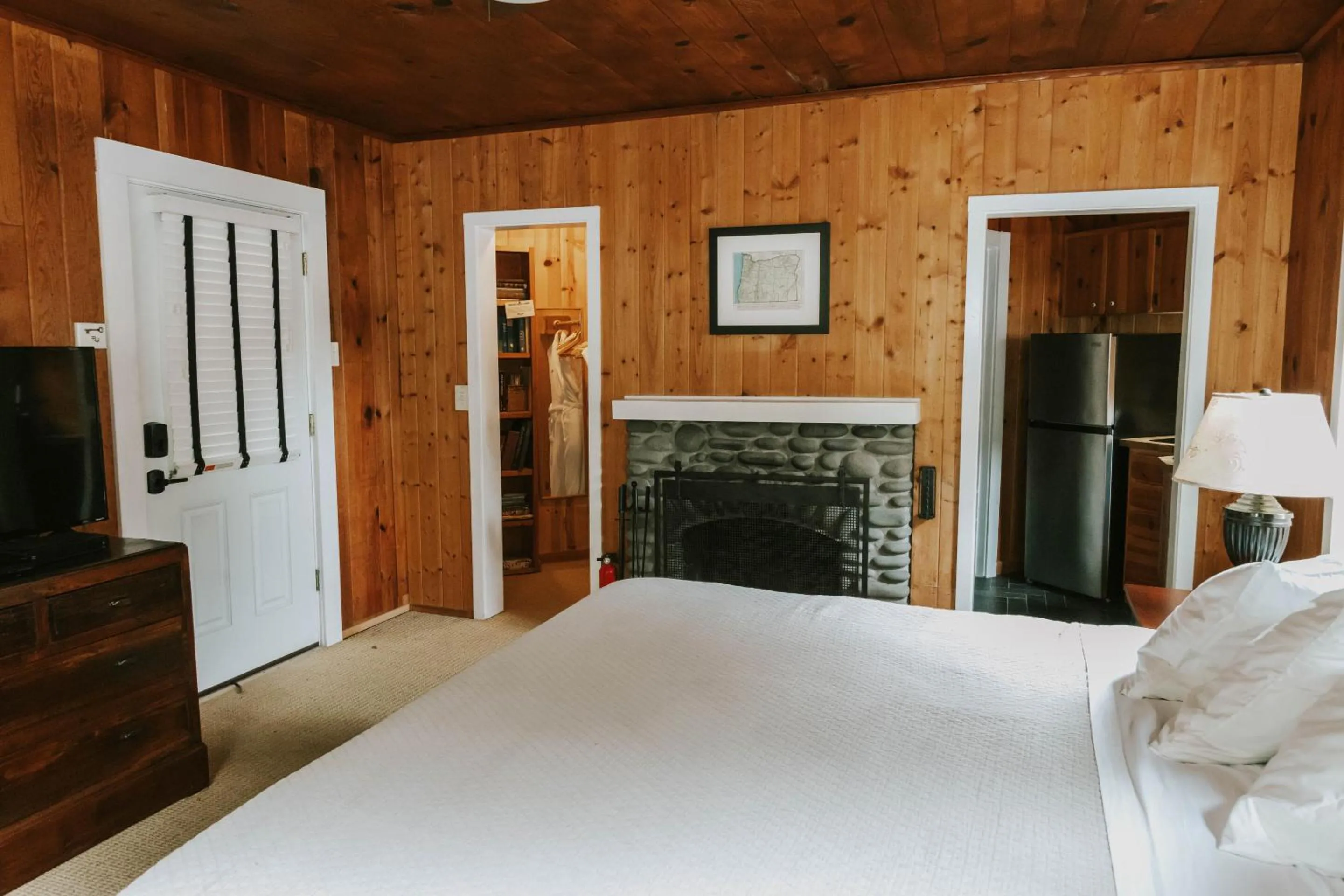 Bedroom in The Inn at Arch Cape
