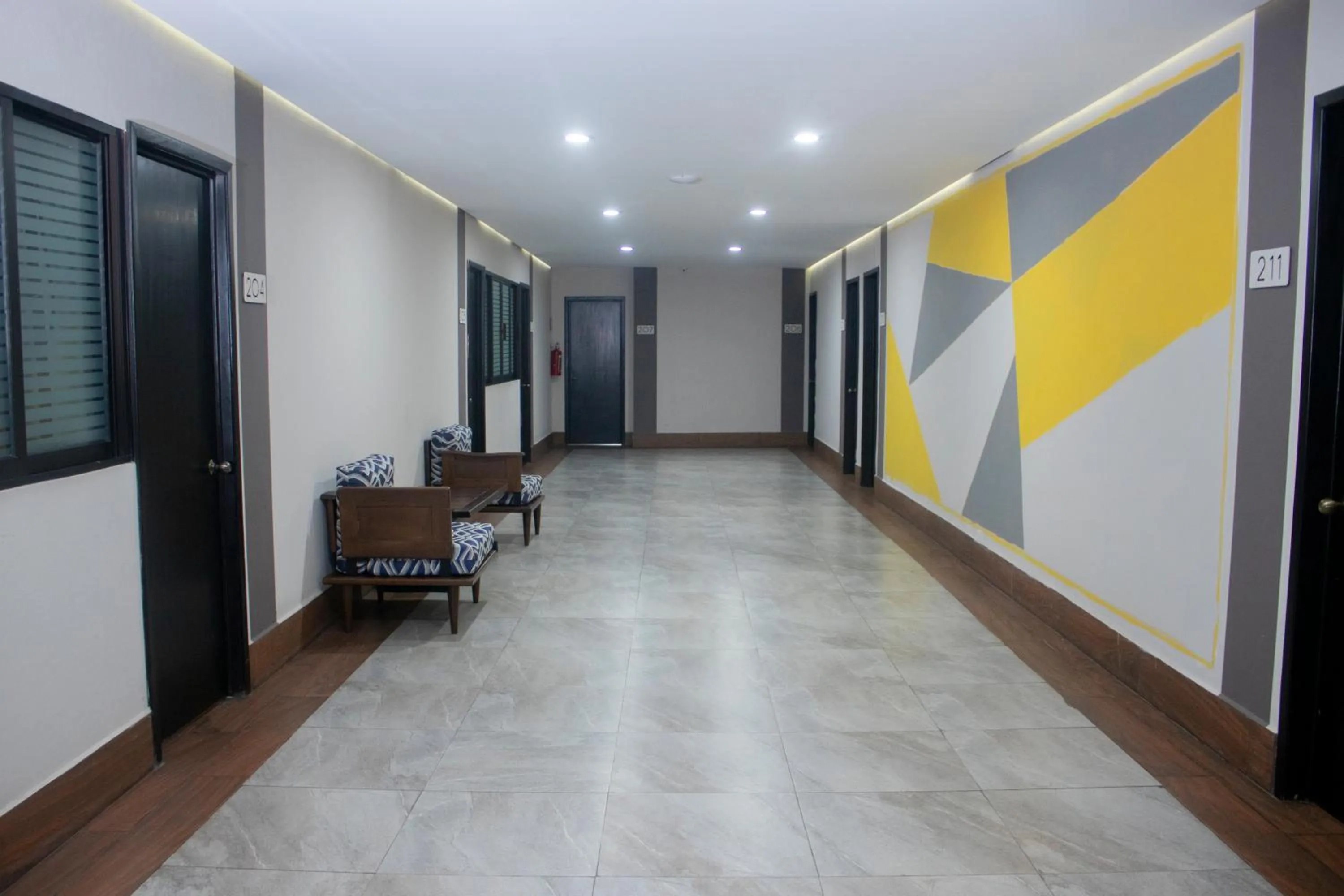 Patio in Hotel HAUS Express