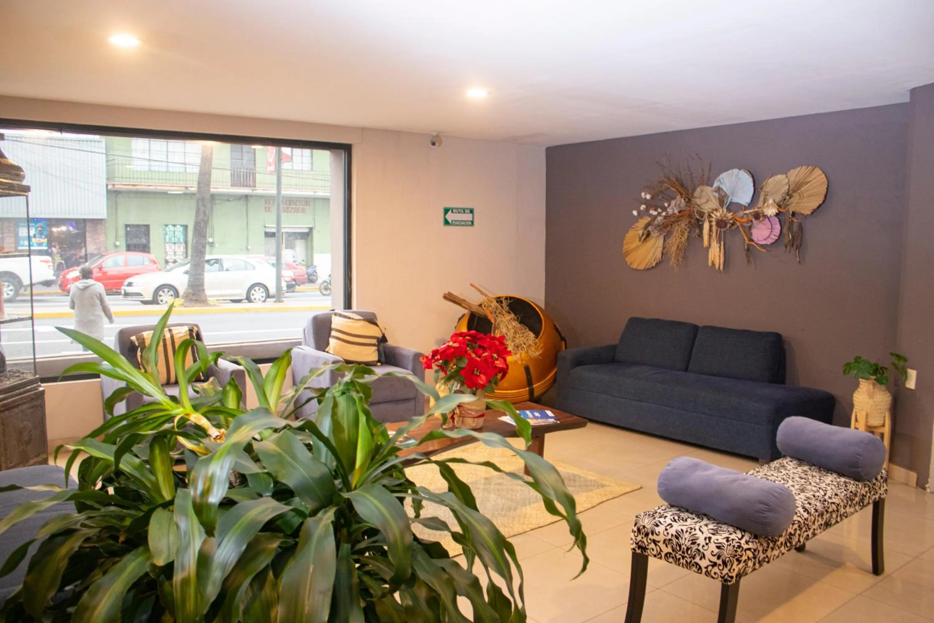 Seating area in Hotel HAUS Express