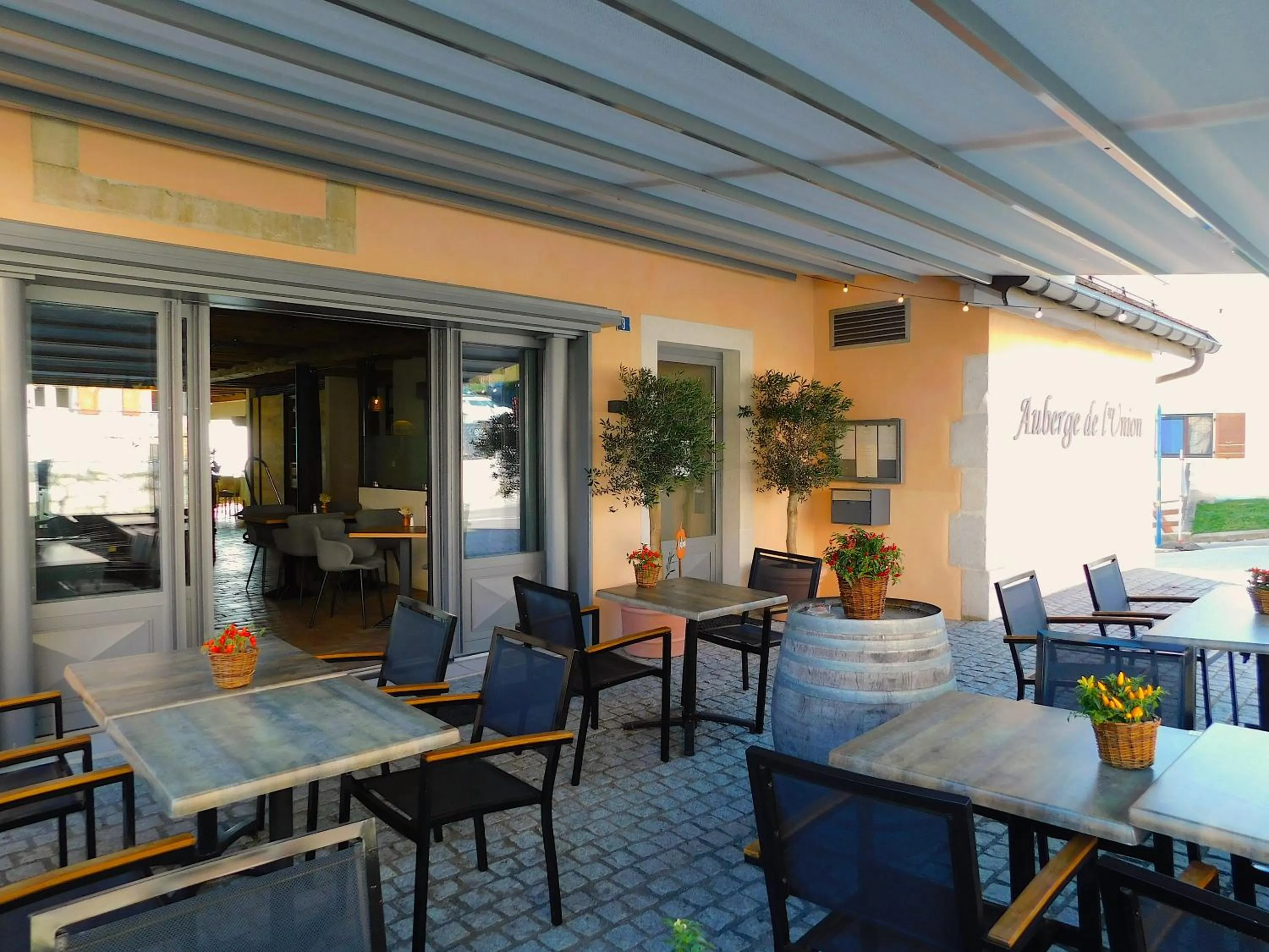 Patio in Auberge de l'Union