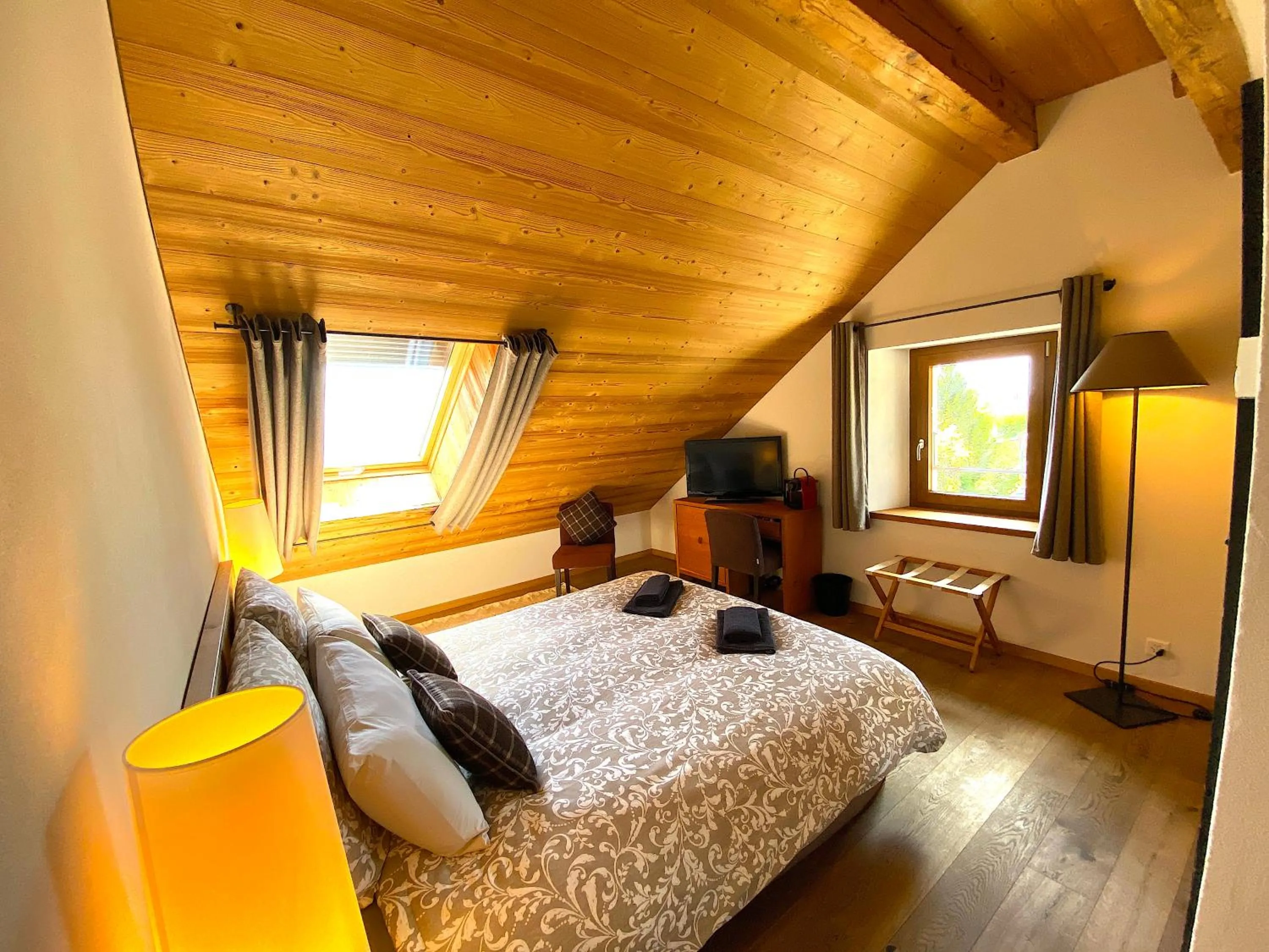 Bedroom, Bed in Auberge de l'Union