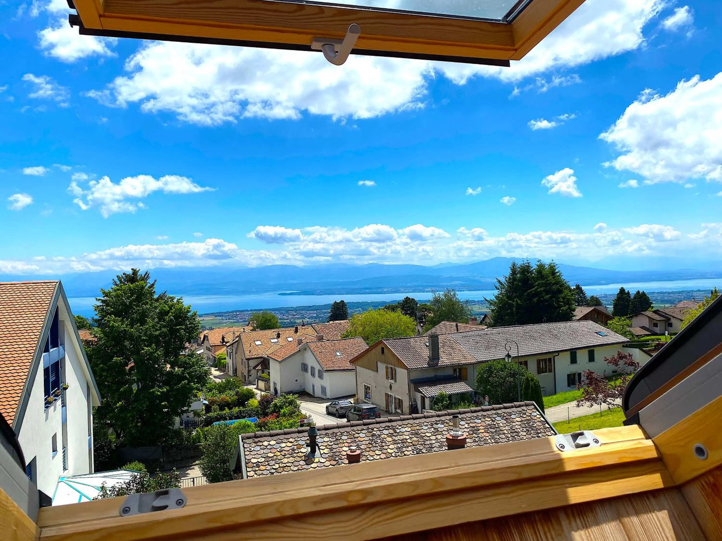 View (from property/room) in Auberge de l'Union