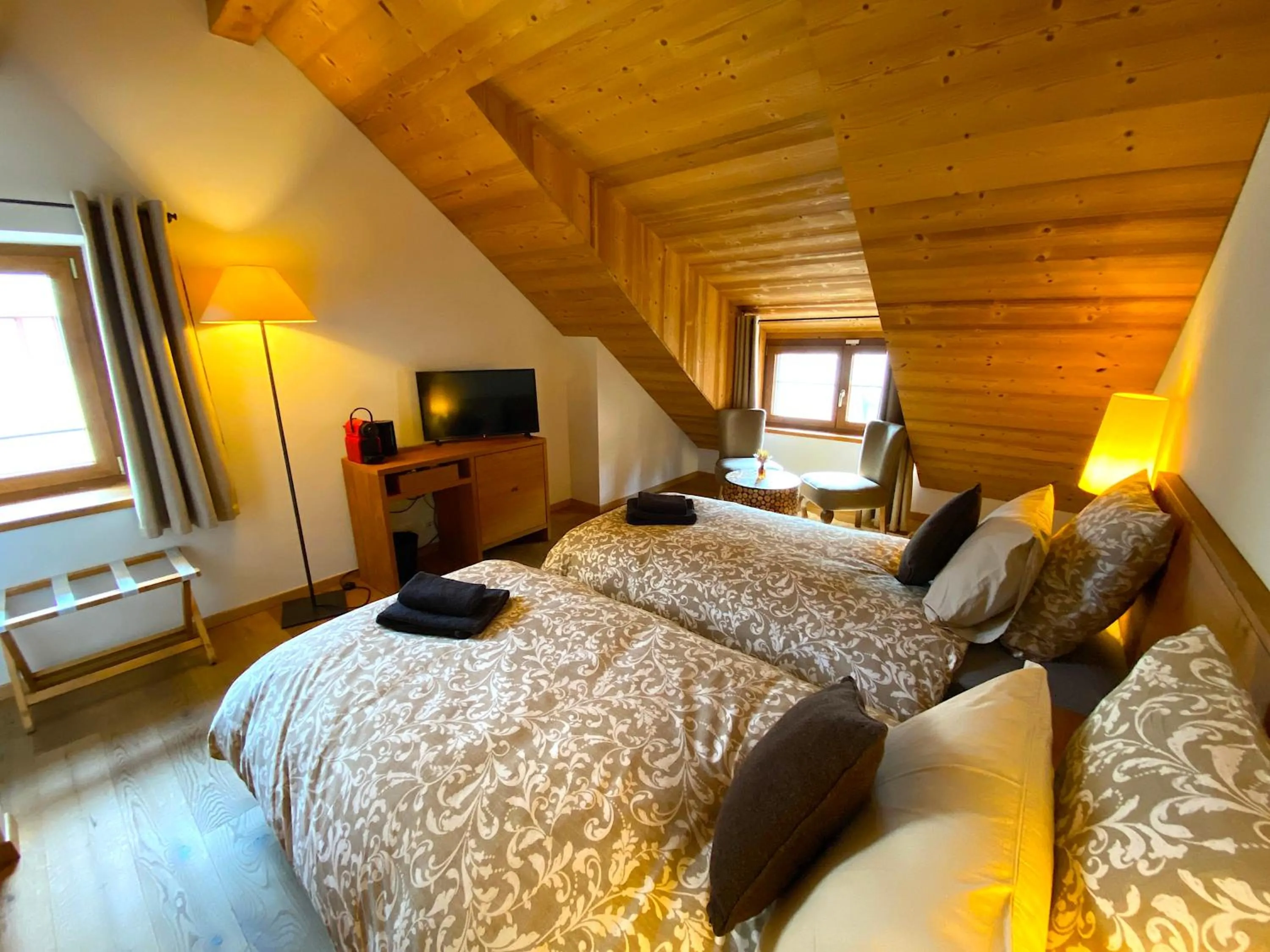 Bedroom, Bed in Auberge de l'Union