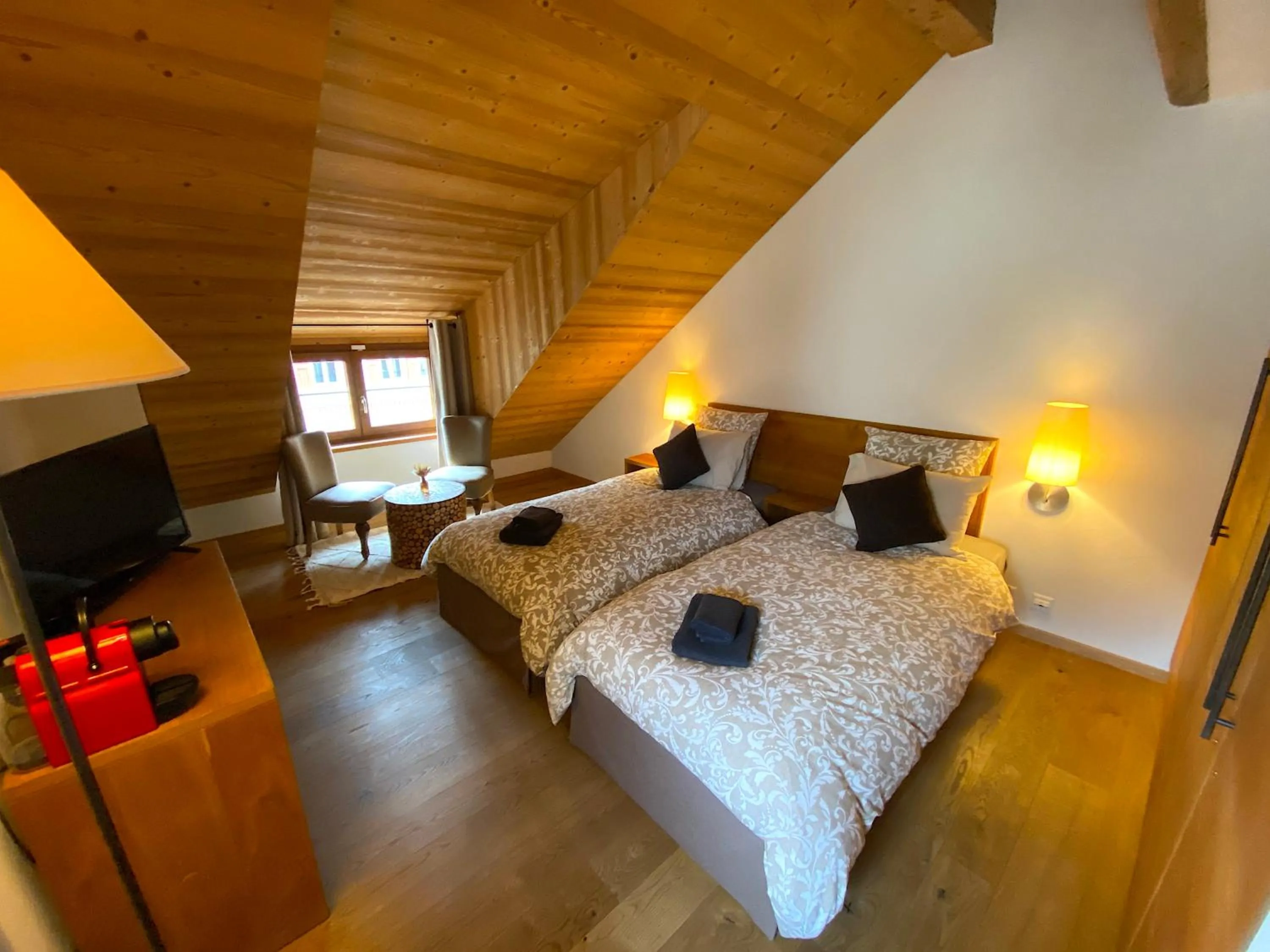 Bedroom, Bed in Auberge de l'Union