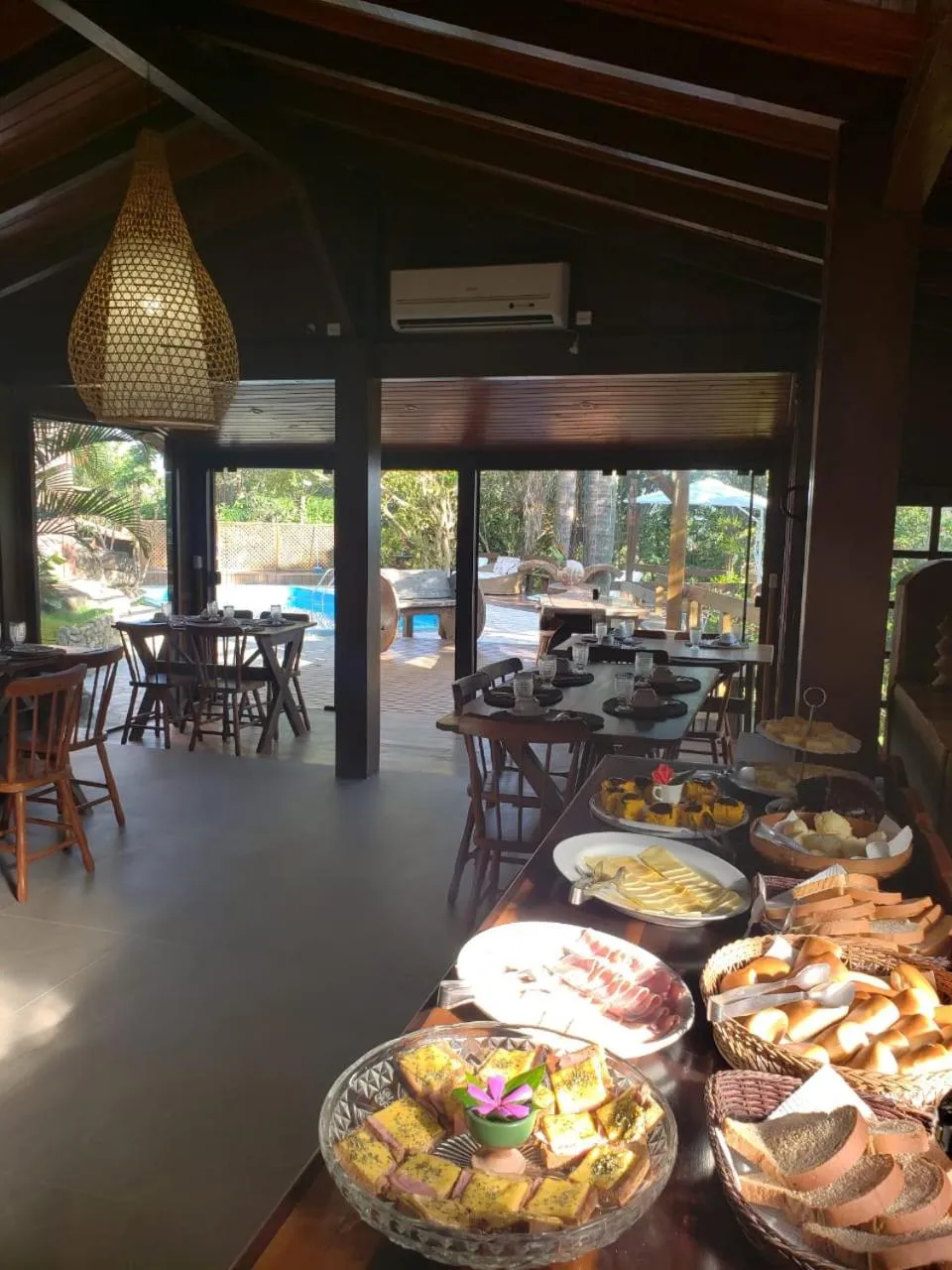 Breakfast in Pousada Rosa