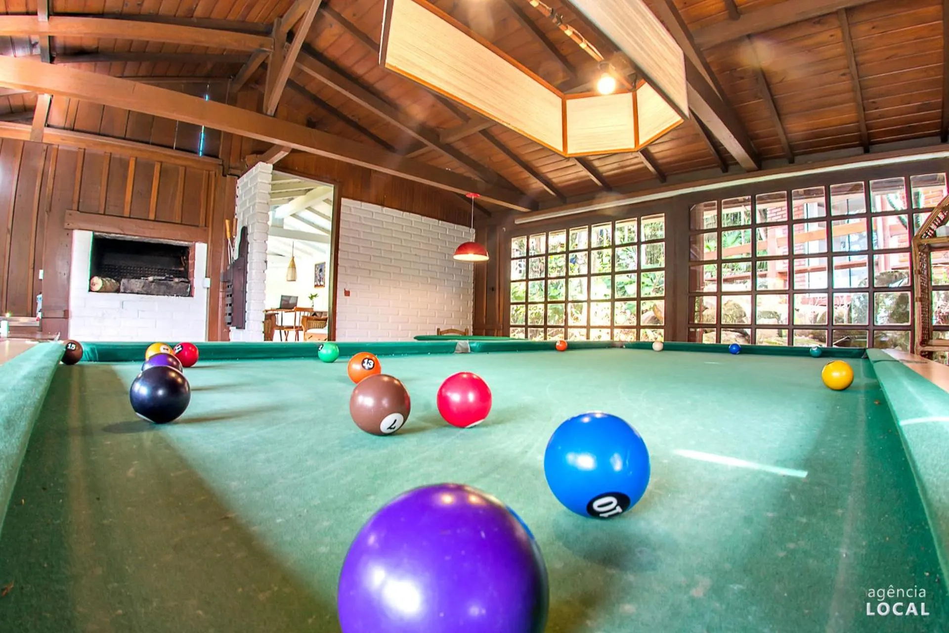Billiard in Pousada Rosa