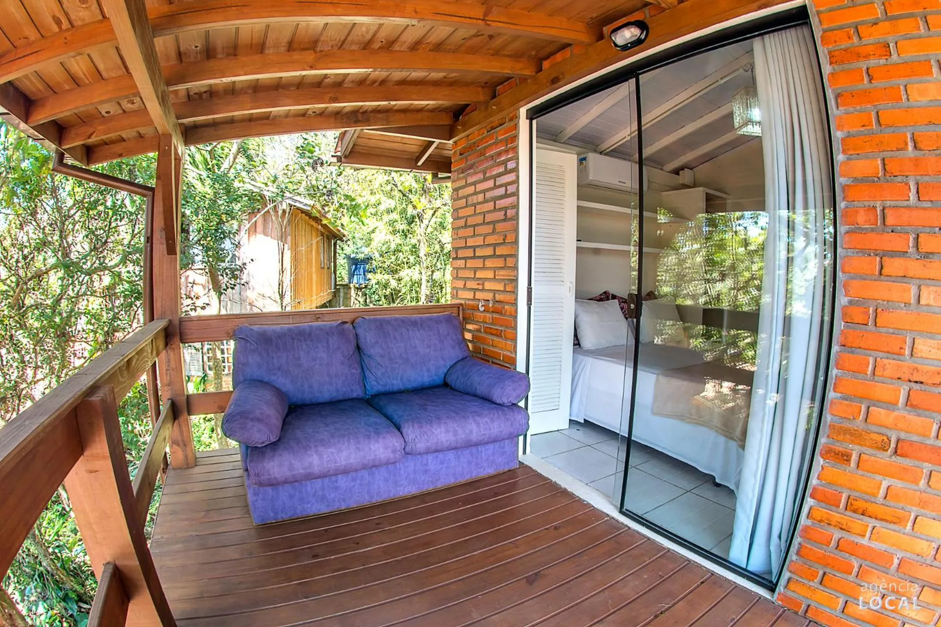 Garden in Pousada Rosa