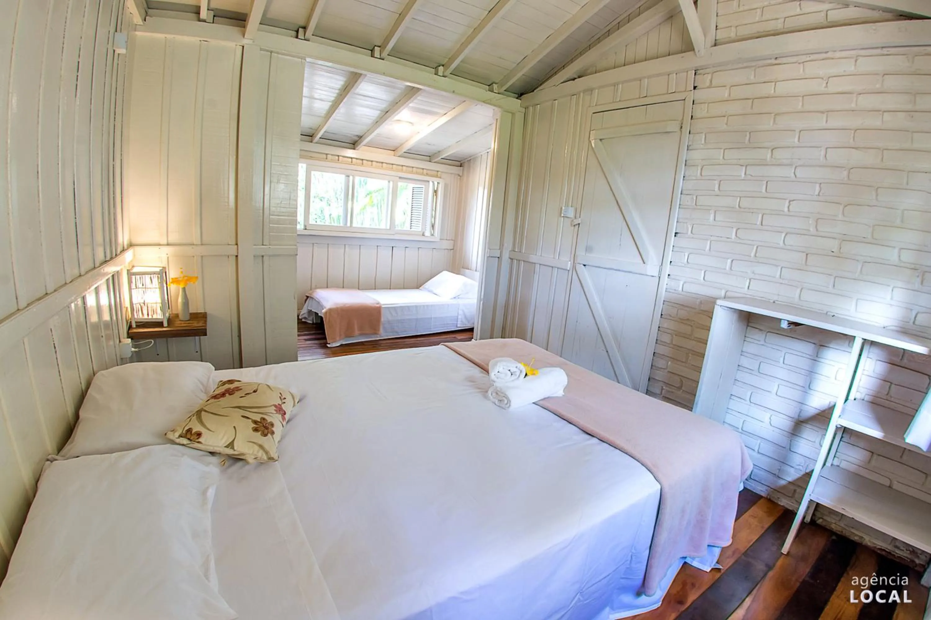 Bedroom, Bed in Pousada Rosa