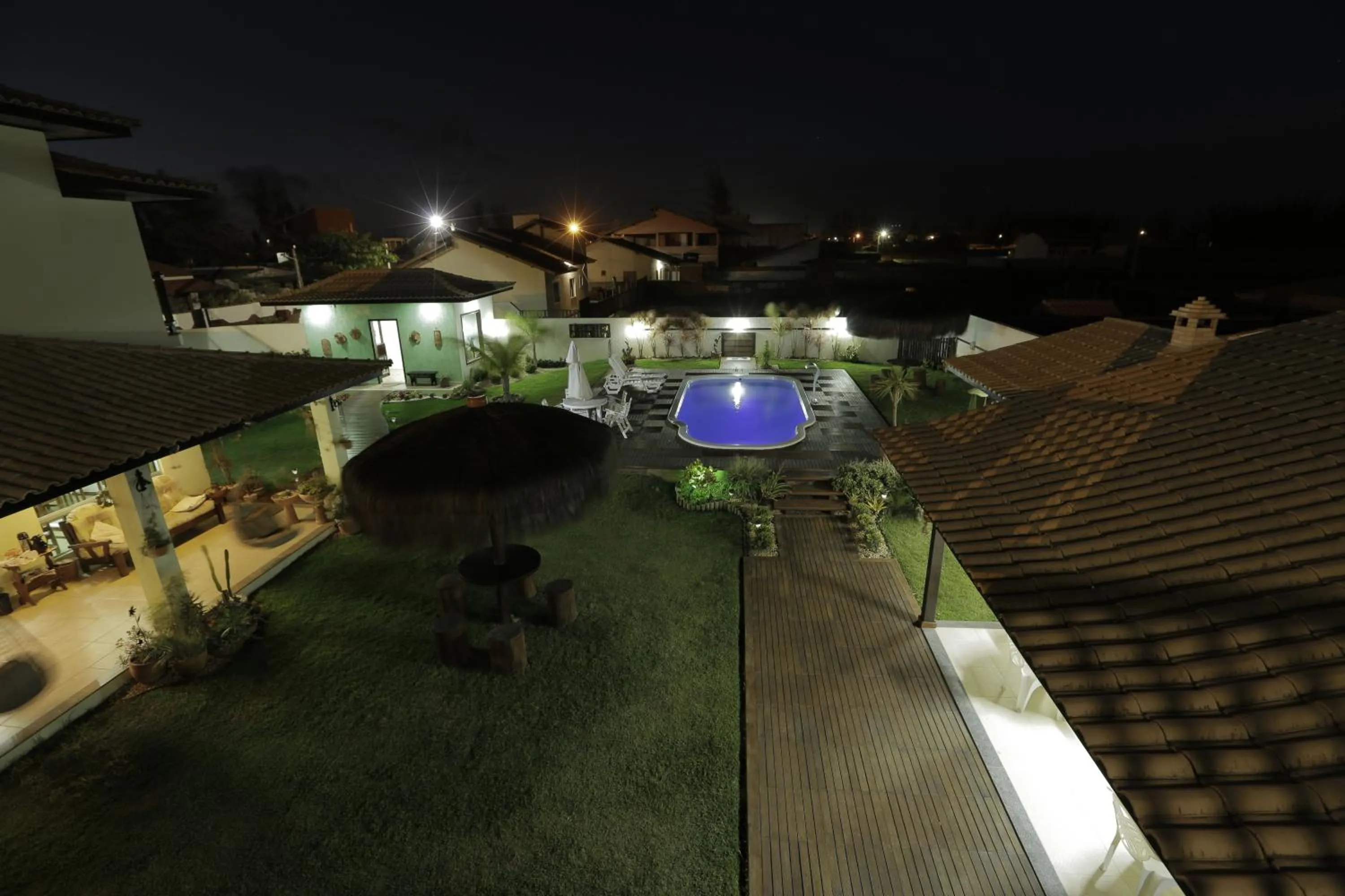 Balcony/Terrace in Pousada Kactus