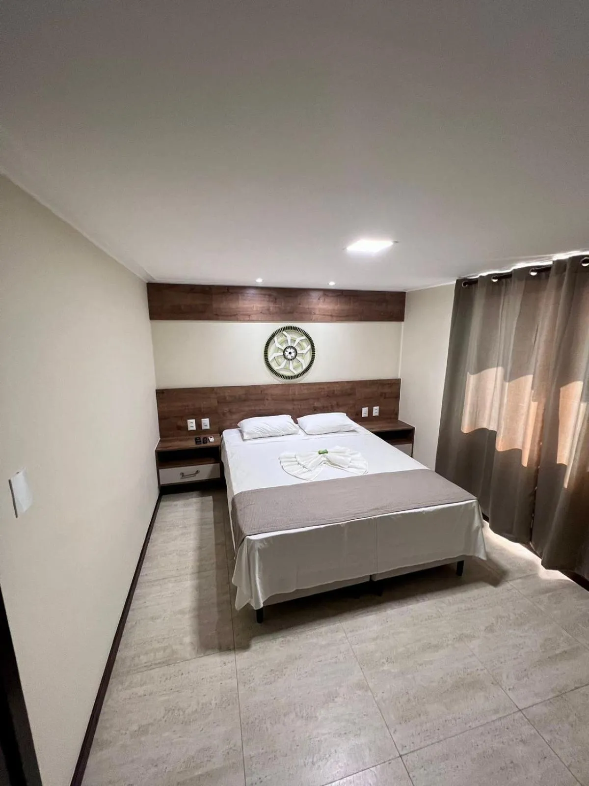 Bed in Pousada Kactus