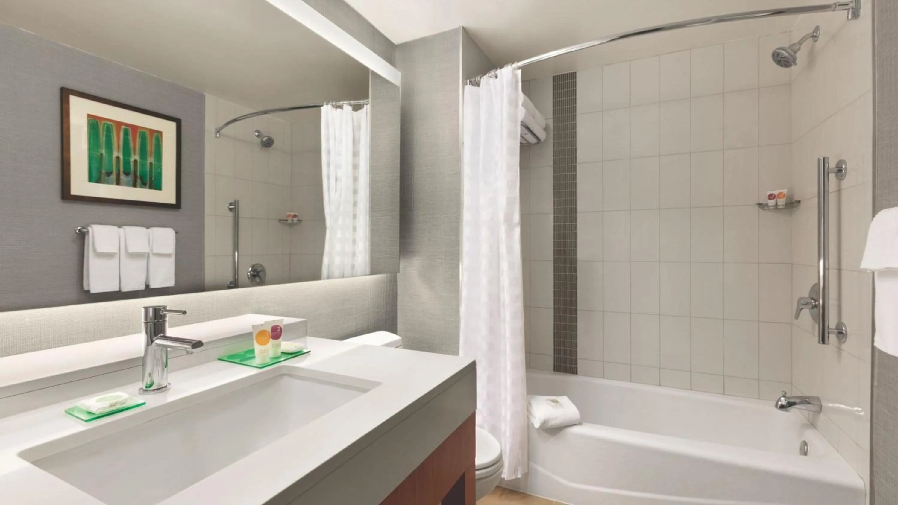 Bathroom in Hyatt Place Baltimore Inner Harbor