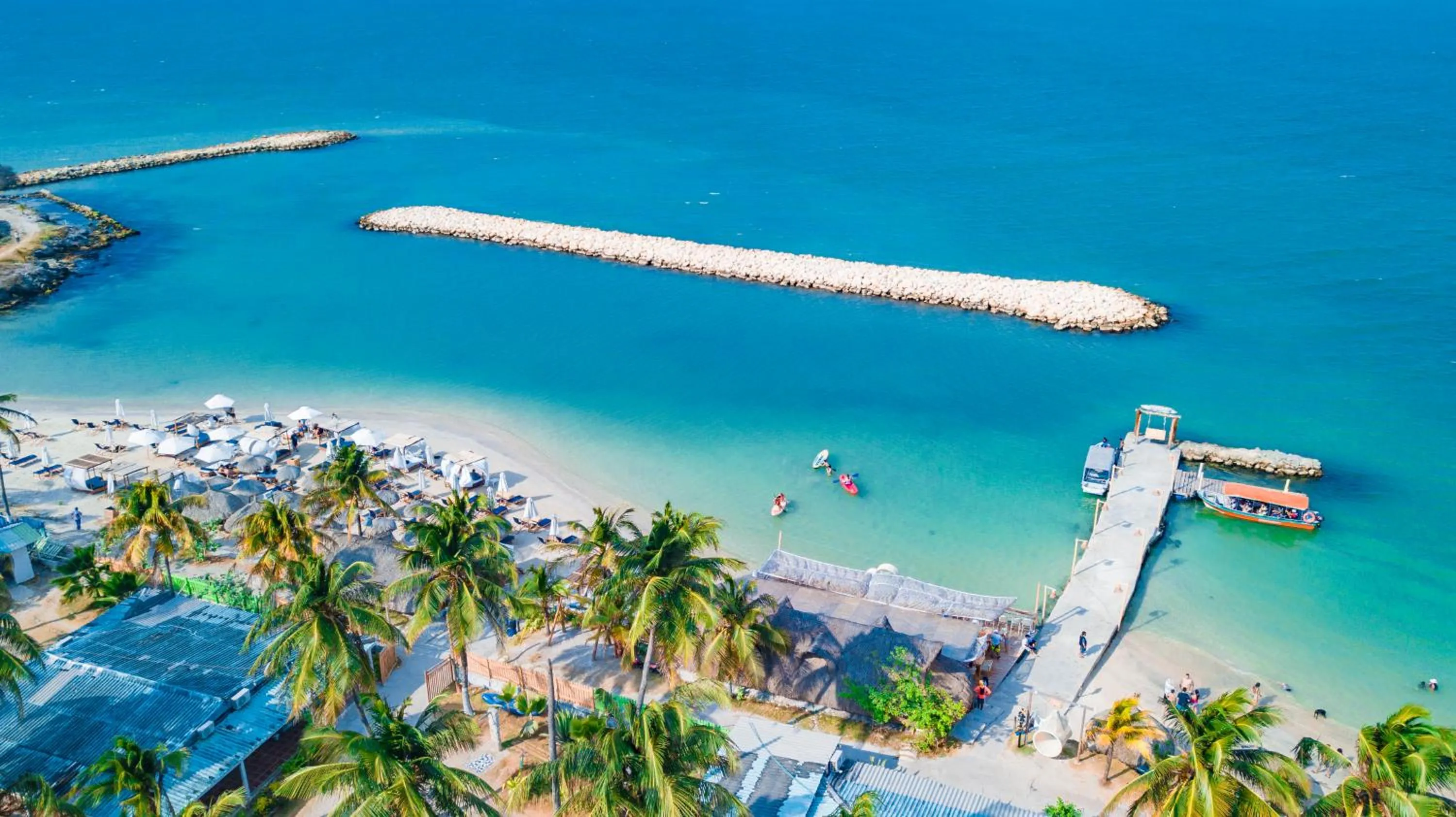 Bird's eye view in Palmarito Beach Hotel