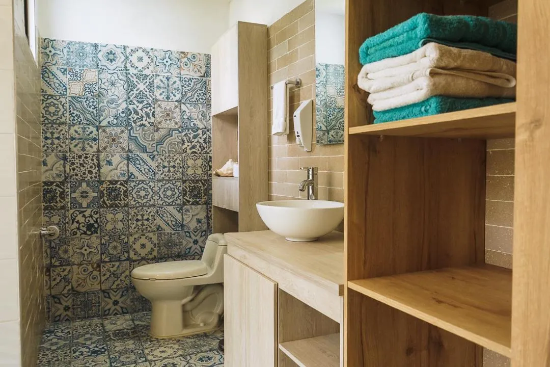 Bathroom in Palmarito Beach Hotel
