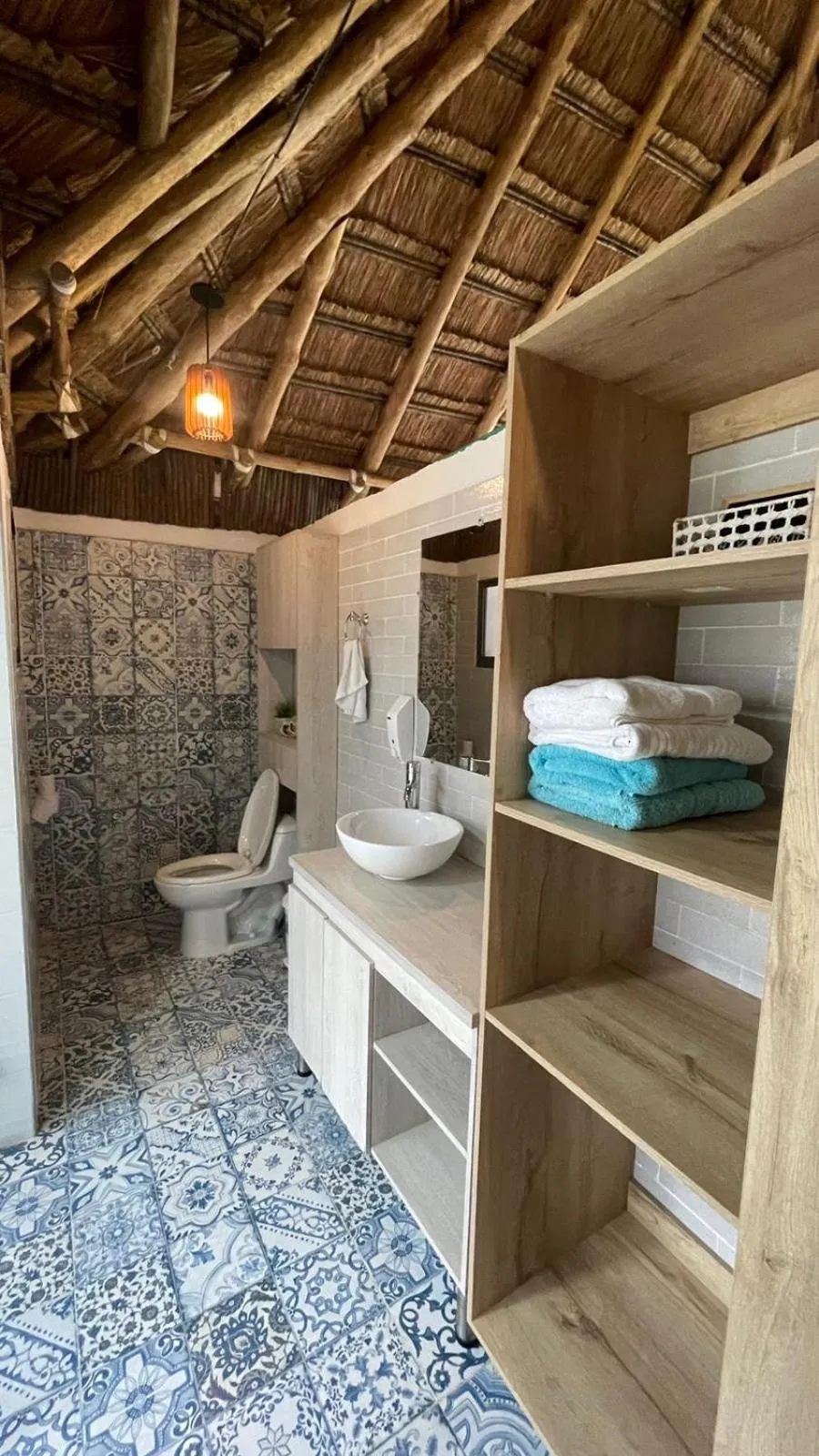 Bathroom in Palmarito Beach Hotel