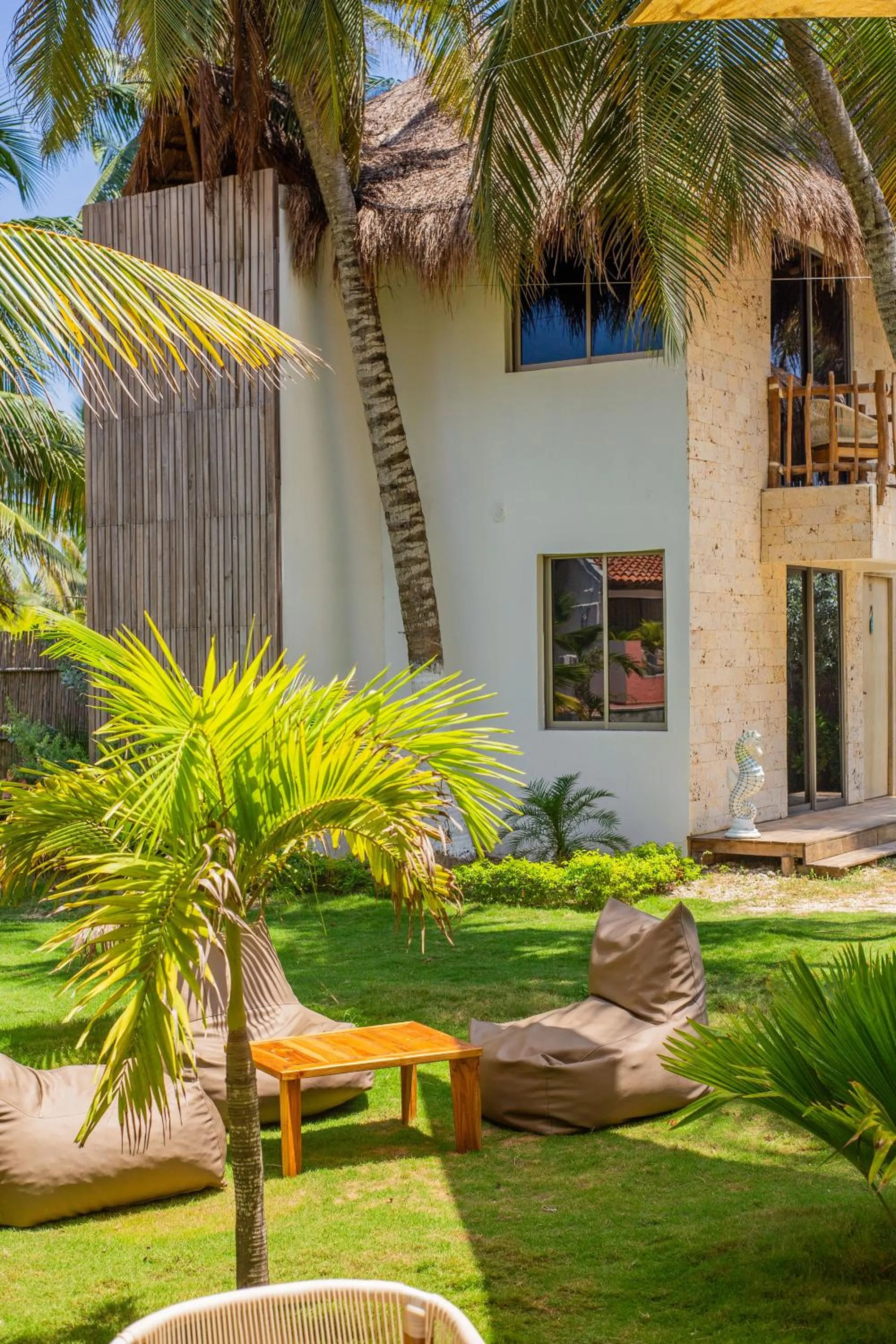 Garden view in Palmarito Beach Hotel