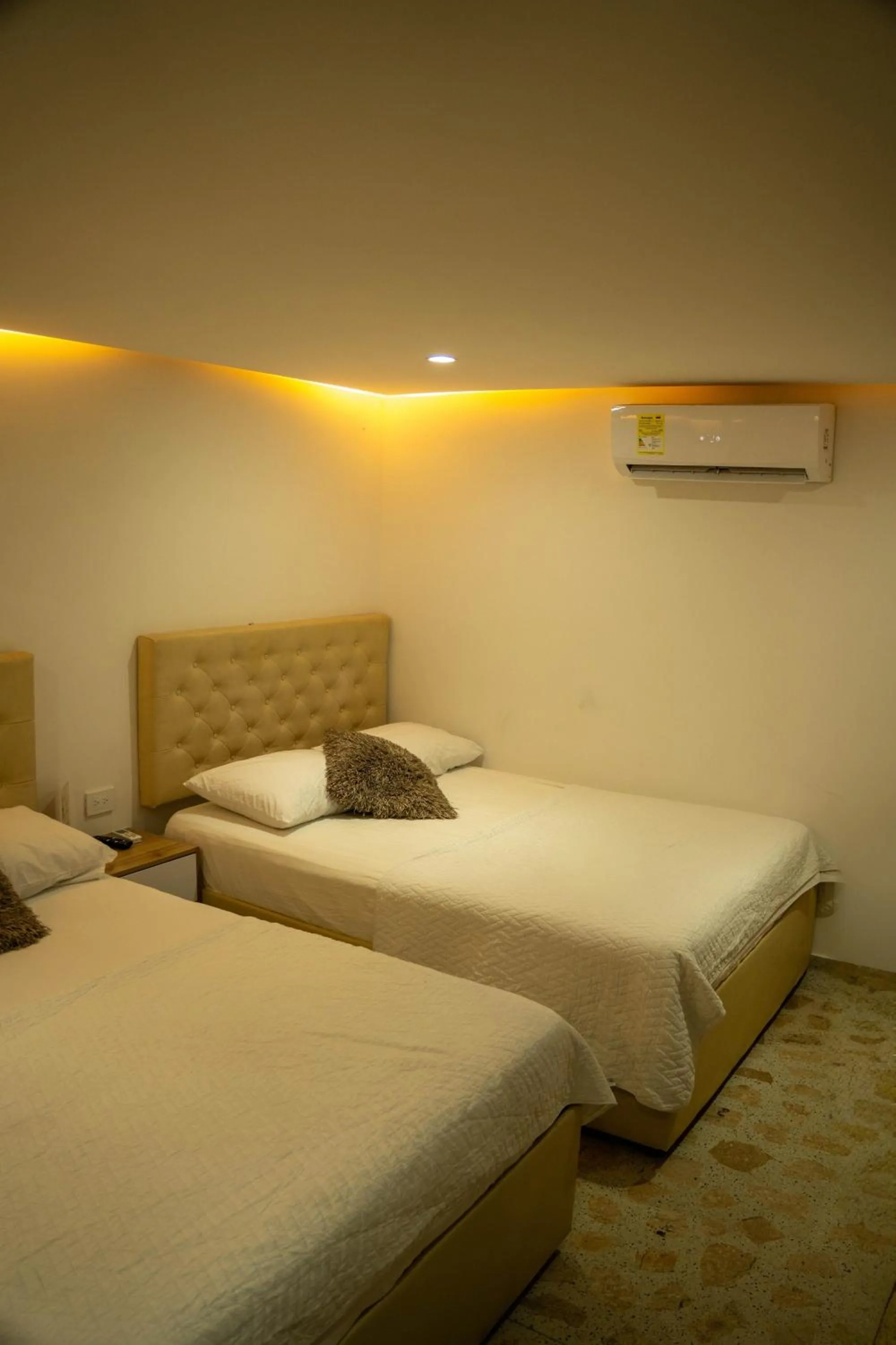 Bed in Palmarito Beach Hotel